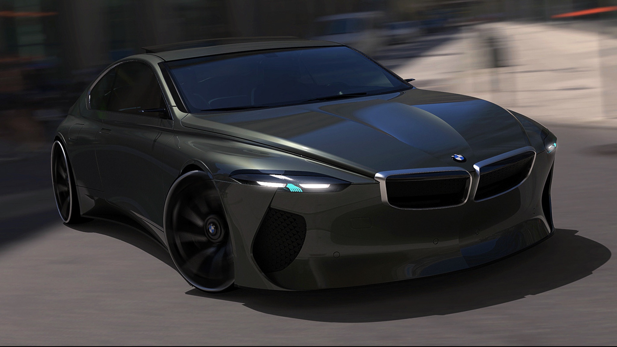 BMW 6-Series Concept mang thiết kế giống thế hệ đầu ảnh 9 BMW 6-Series Concept mang thiet ke giong the he dau anh 9