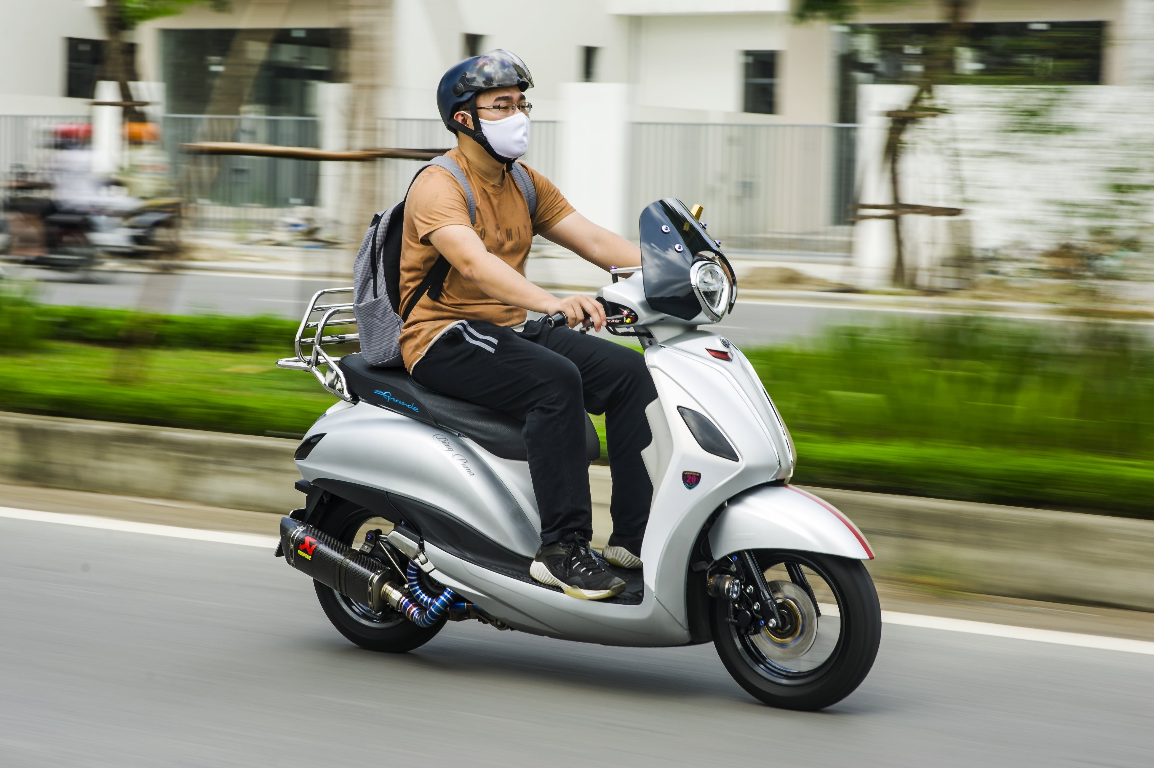 Yamaha Grande độ 100 triệu tại Hà Nội ảnh 13 Yamaha Grande do 100 trieu tai Ha Noi anh 13