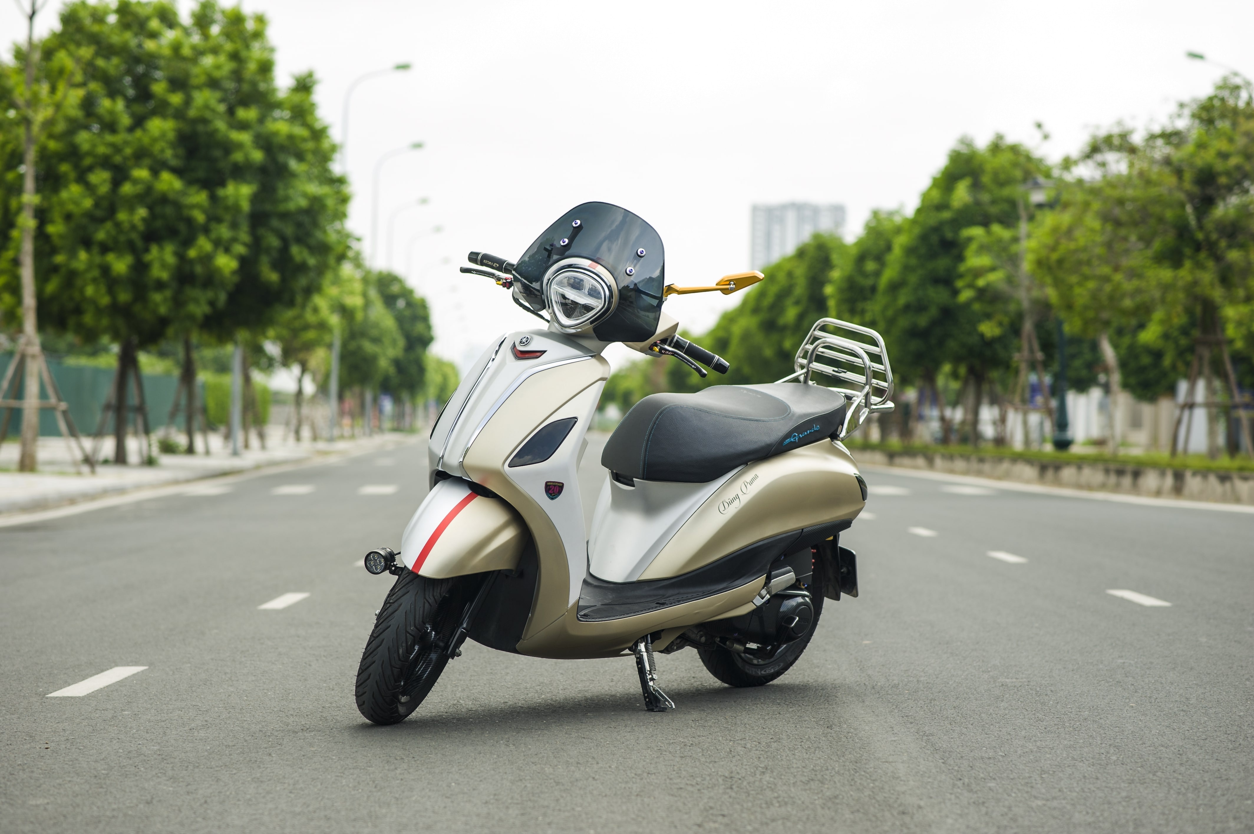 Yamaha Grande độ 100 triệu tại Hà Nội ảnh 1 Yamaha Grande do 100 trieu tai Ha Noi anh 1