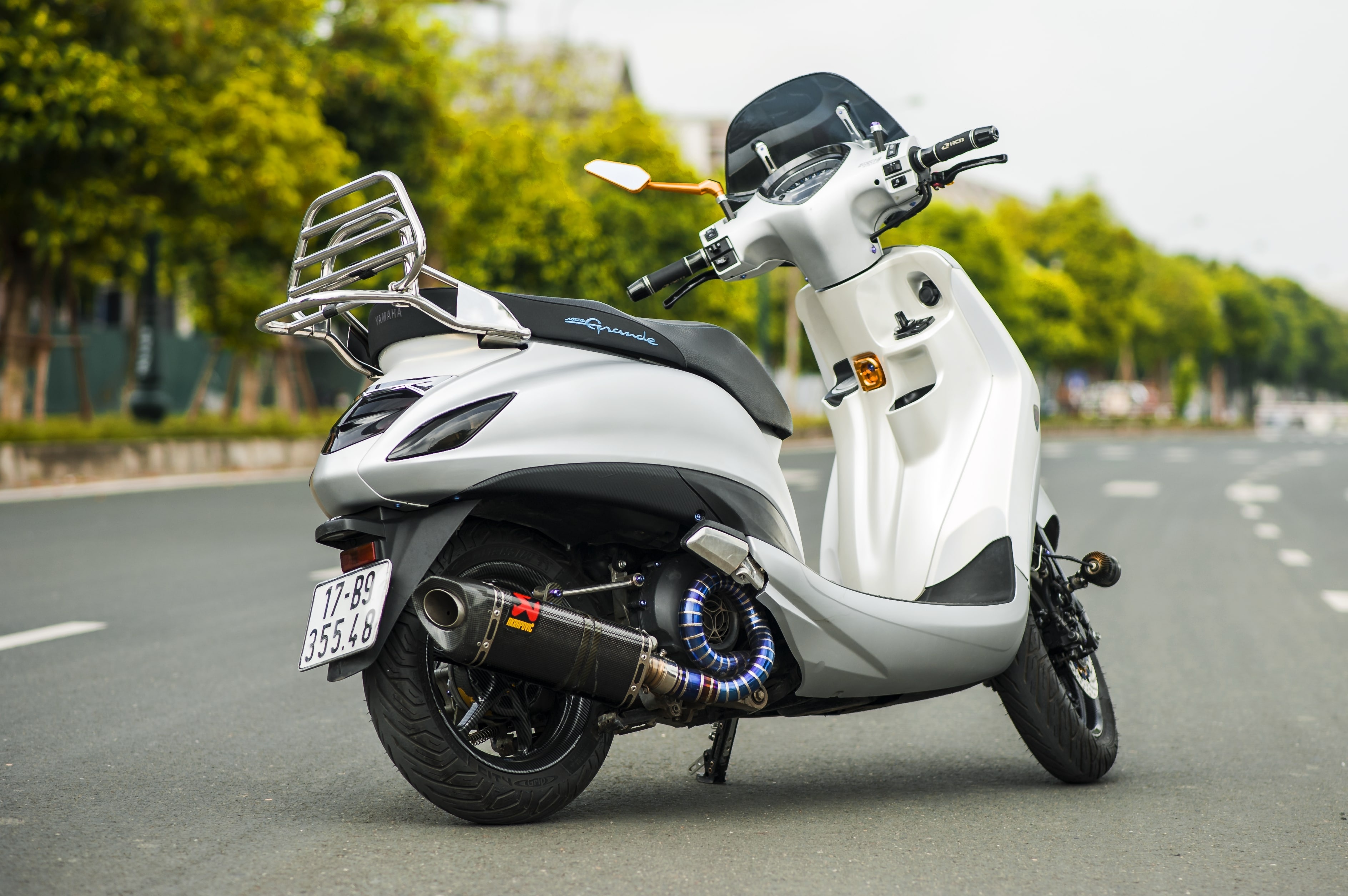 Yamaha Grande độ 100 triệu tại Hà Nội ảnh 10 Yamaha Grande do 100 trieu tai Ha Noi anh 10