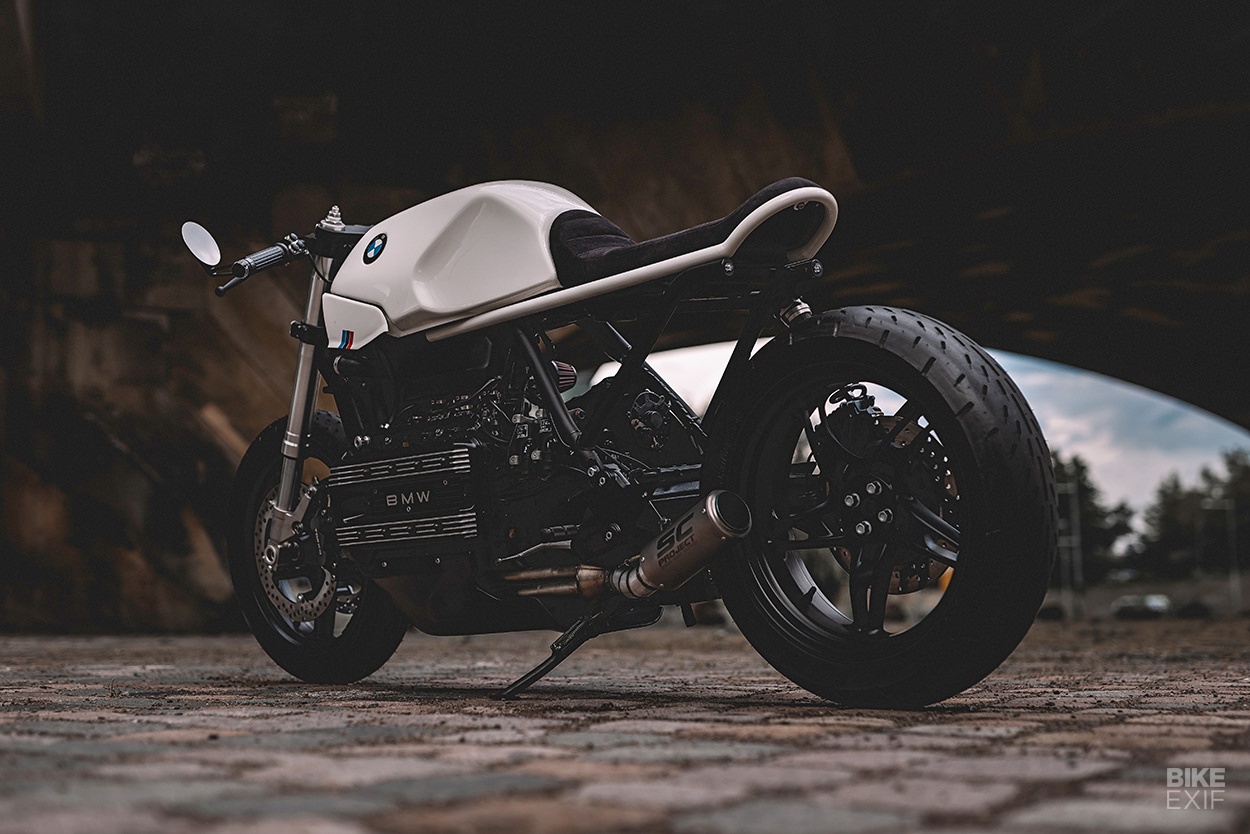 BMW K100RS độ phong cách cafe racer ảnh 4 BMW K100RS do phong cach cafe racer anh 4