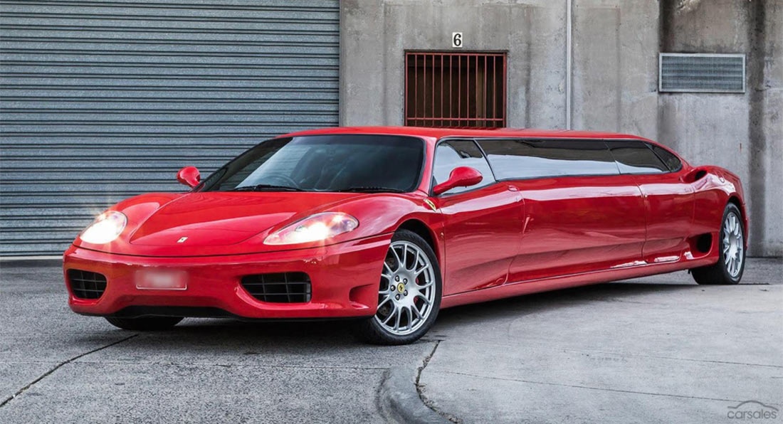 Can canh ban do Ferrari 360 Modena Limousine gia gan 300.000 USD hinh anh
