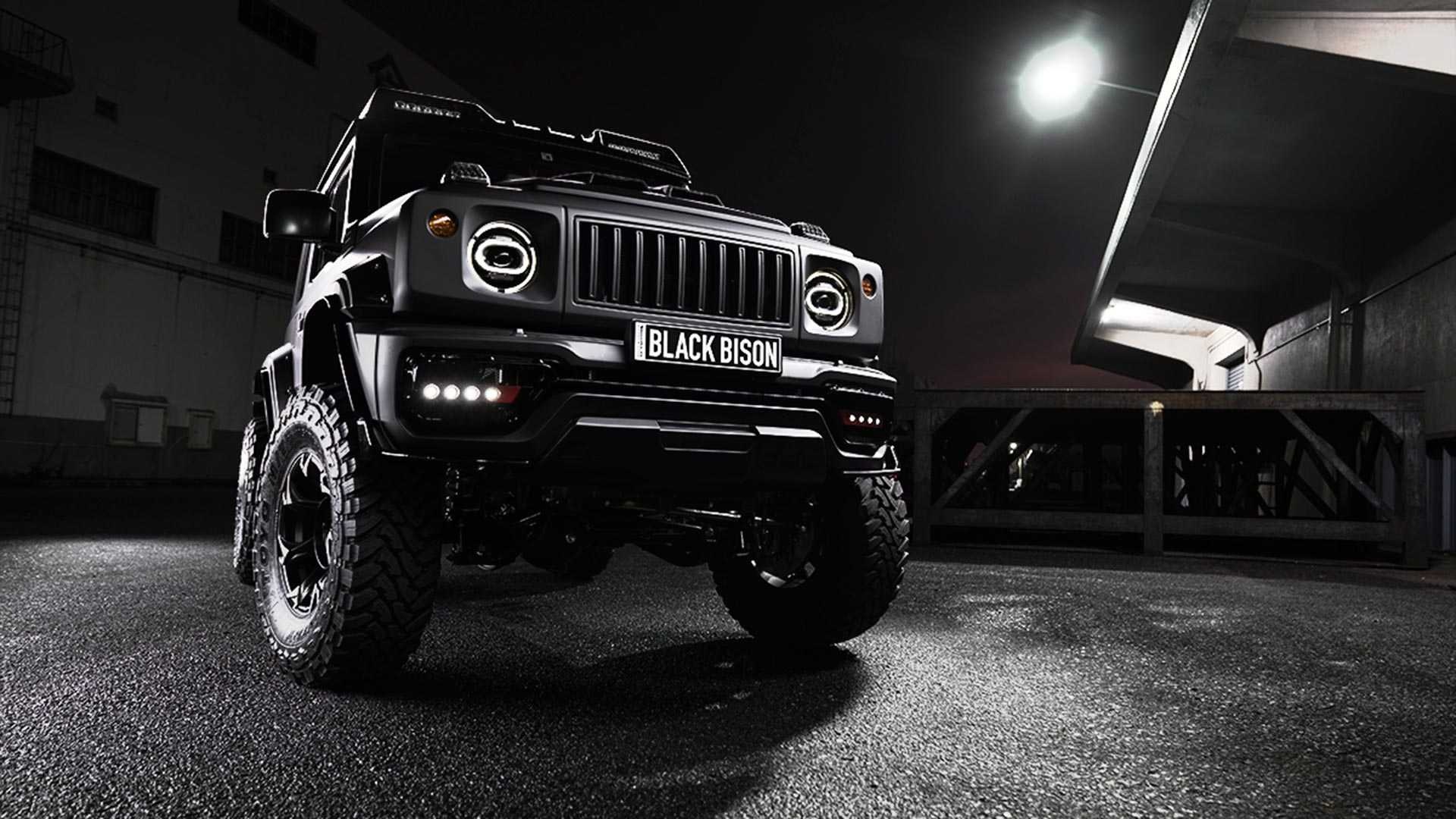 Ban do Suzuki Jimny trong nhu Mercedes G-Class thu nho hinh anh