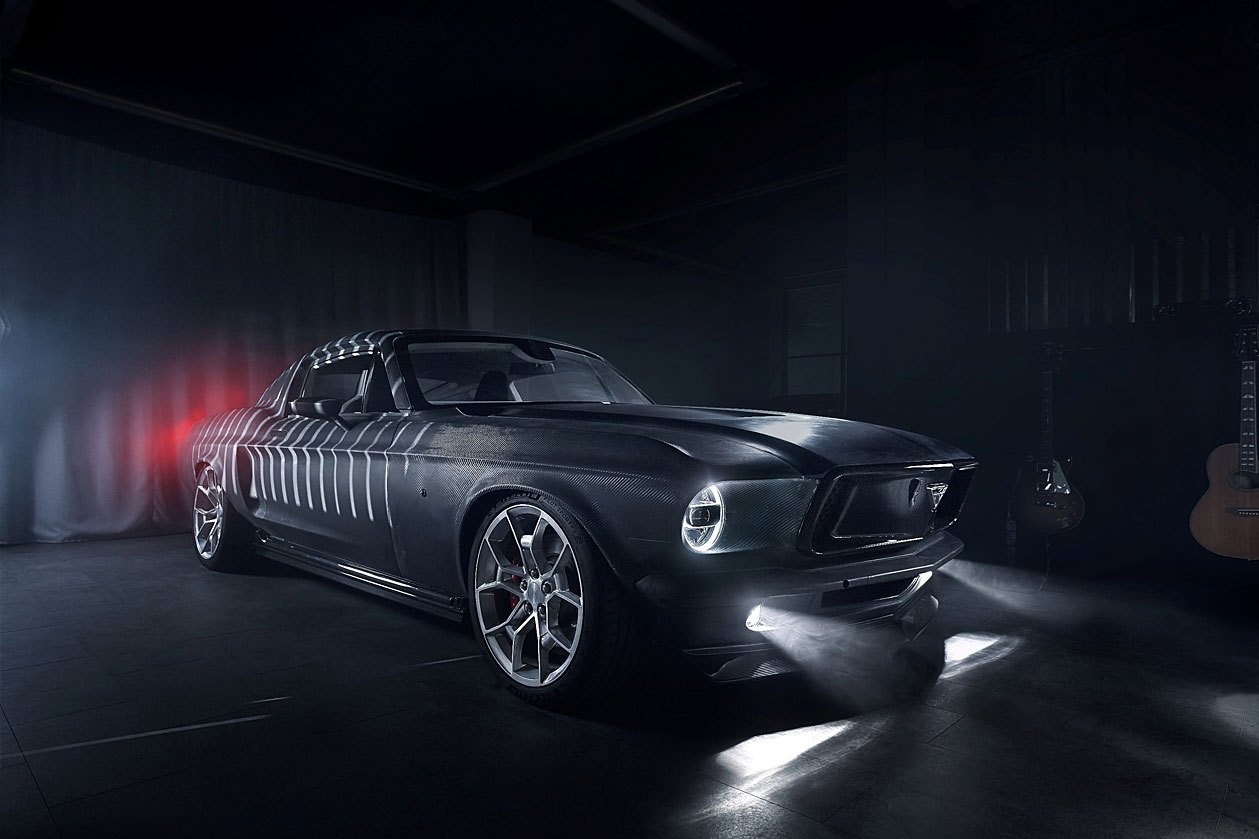 Hang xe Nga che tao xe dien tu Tesla Model S va Ford Mustang anh 5