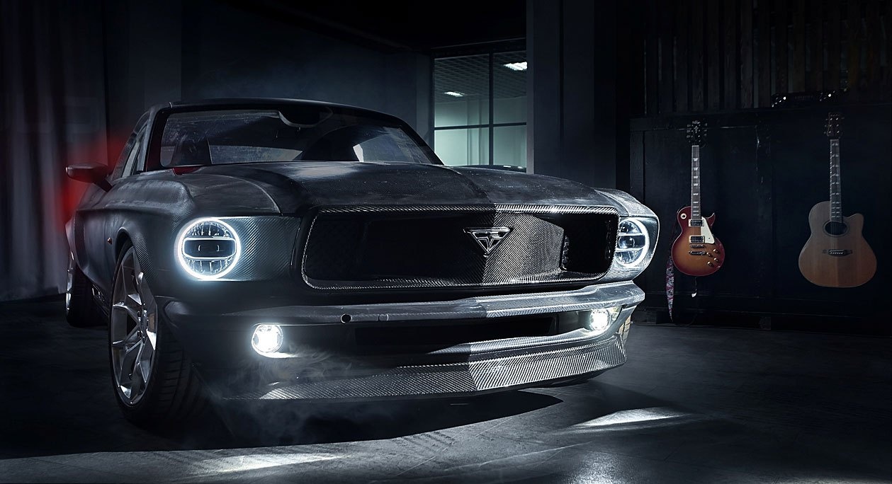 Hang xe Nga che tao xe dien tu Tesla Model S va Ford Mustang anh 6