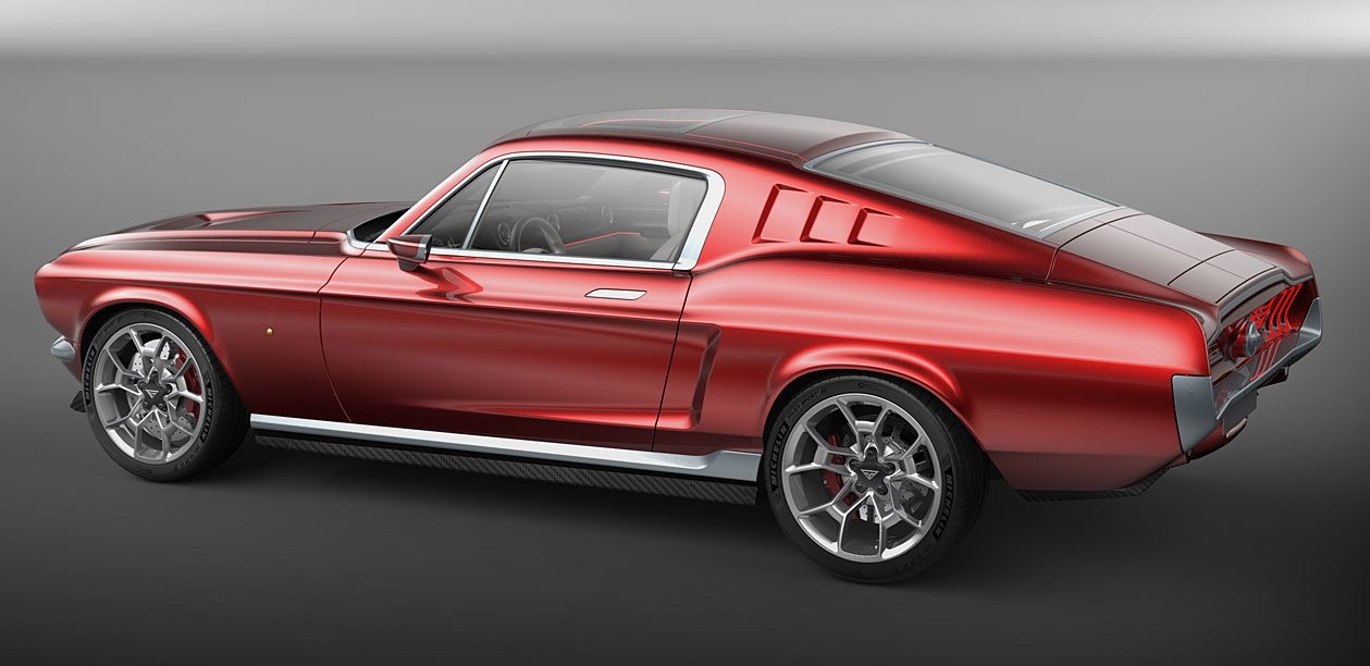 Hang xe Nga che tao xe dien tu Tesla Model S va Ford Mustang anh 12