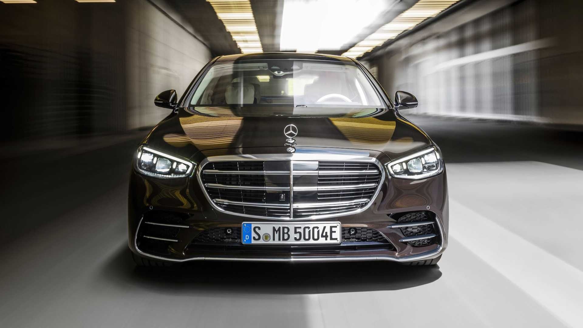 Mercedes-Benz S580e ra mắt ảnh 9 Mercedes-Benz S580e ra mat anh 9
