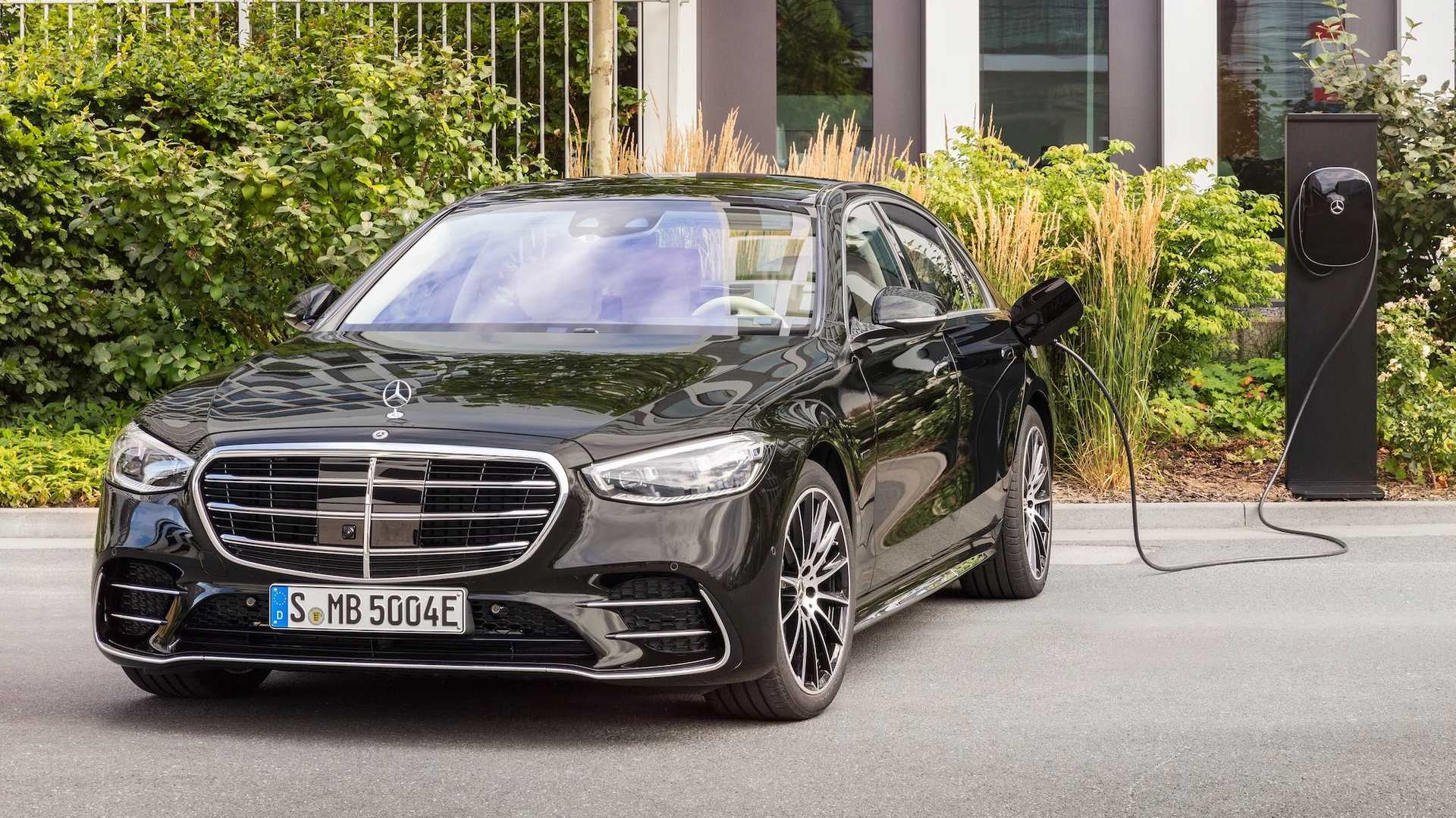 Mercedes-Benz S580e ra mắt ảnh 8 Mercedes-Benz S580e ra mat anh 8