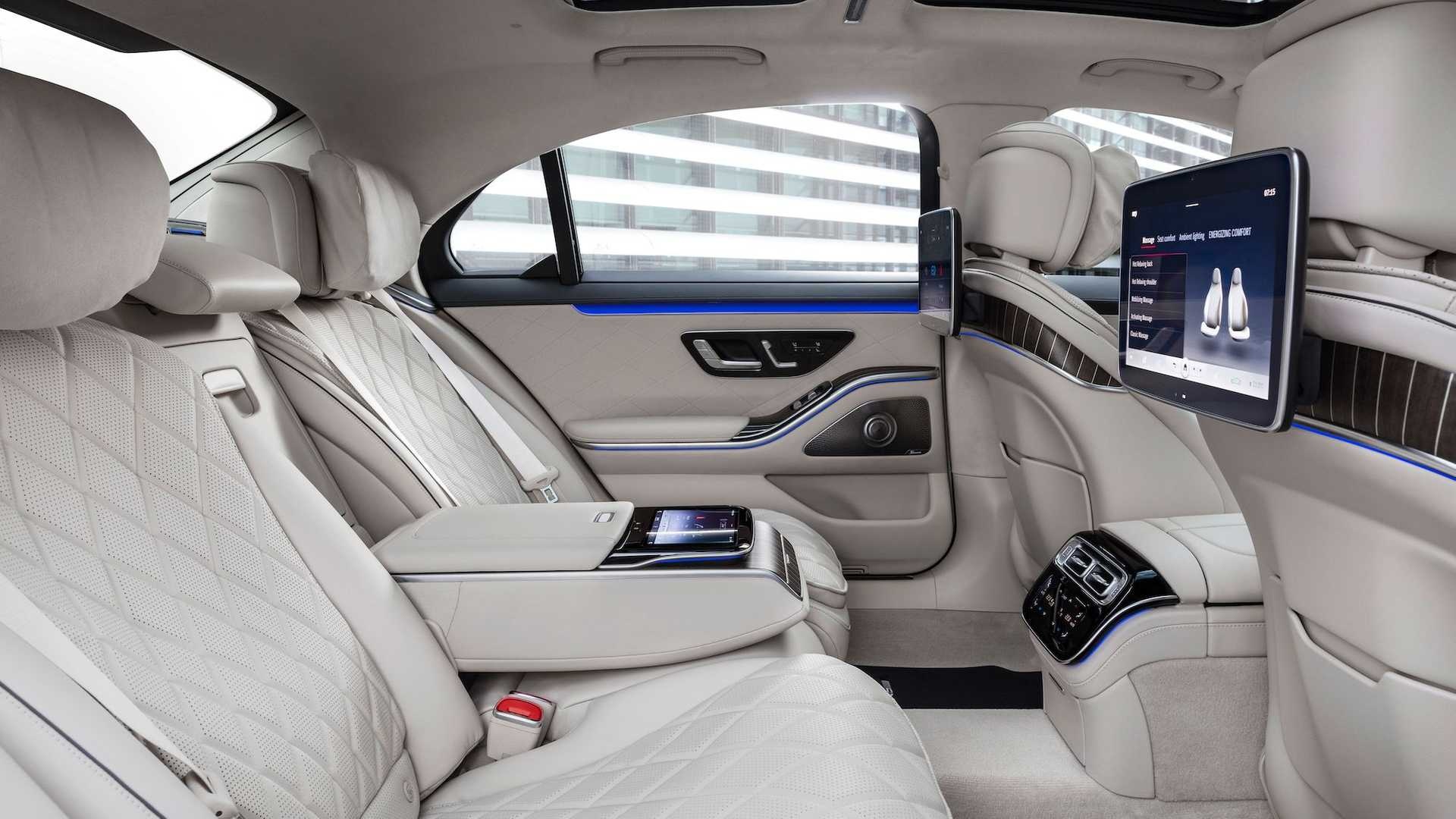 Mercedes-Benz S580e ra mắt ảnh 7 Mercedes-Benz S580e ra mat anh 7