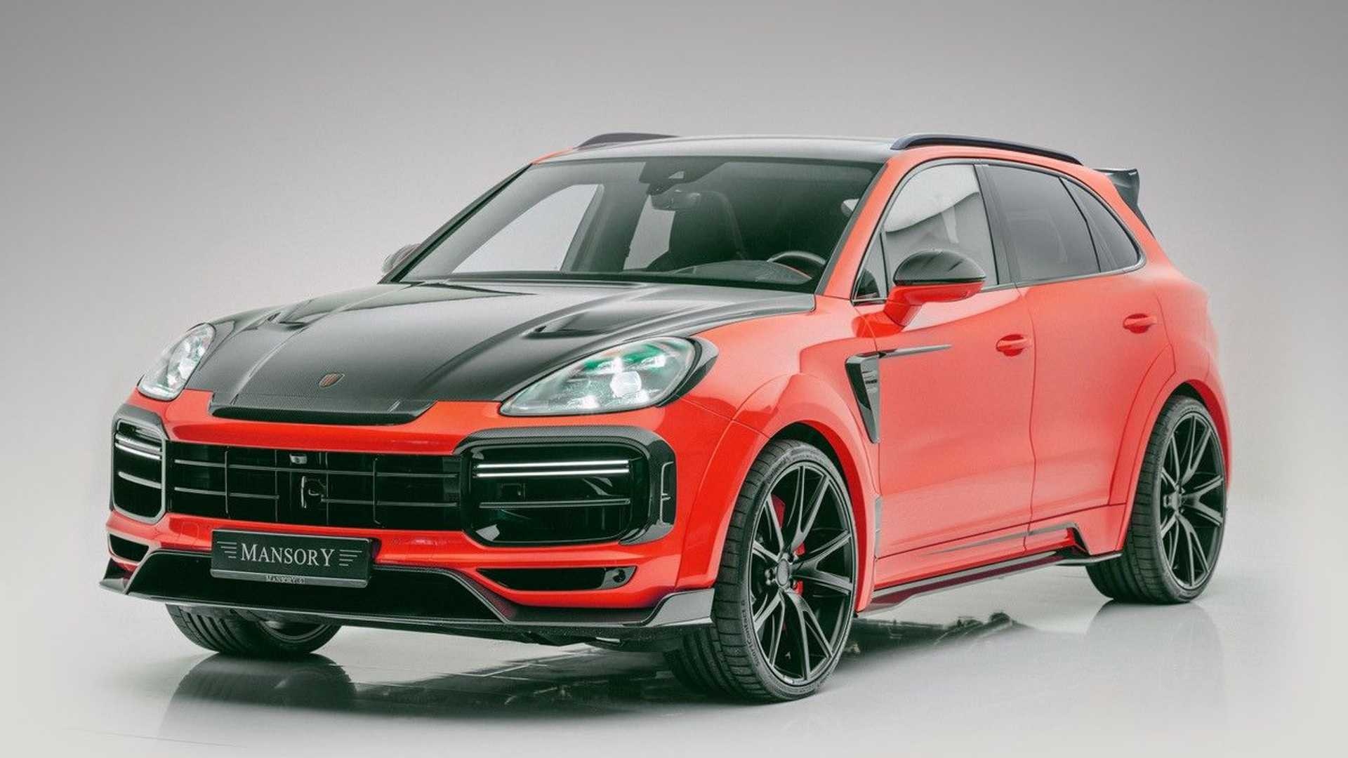 Porsche Cayenne do Mansory - tang cong suat, nang cap ngoai hinh hinh anh