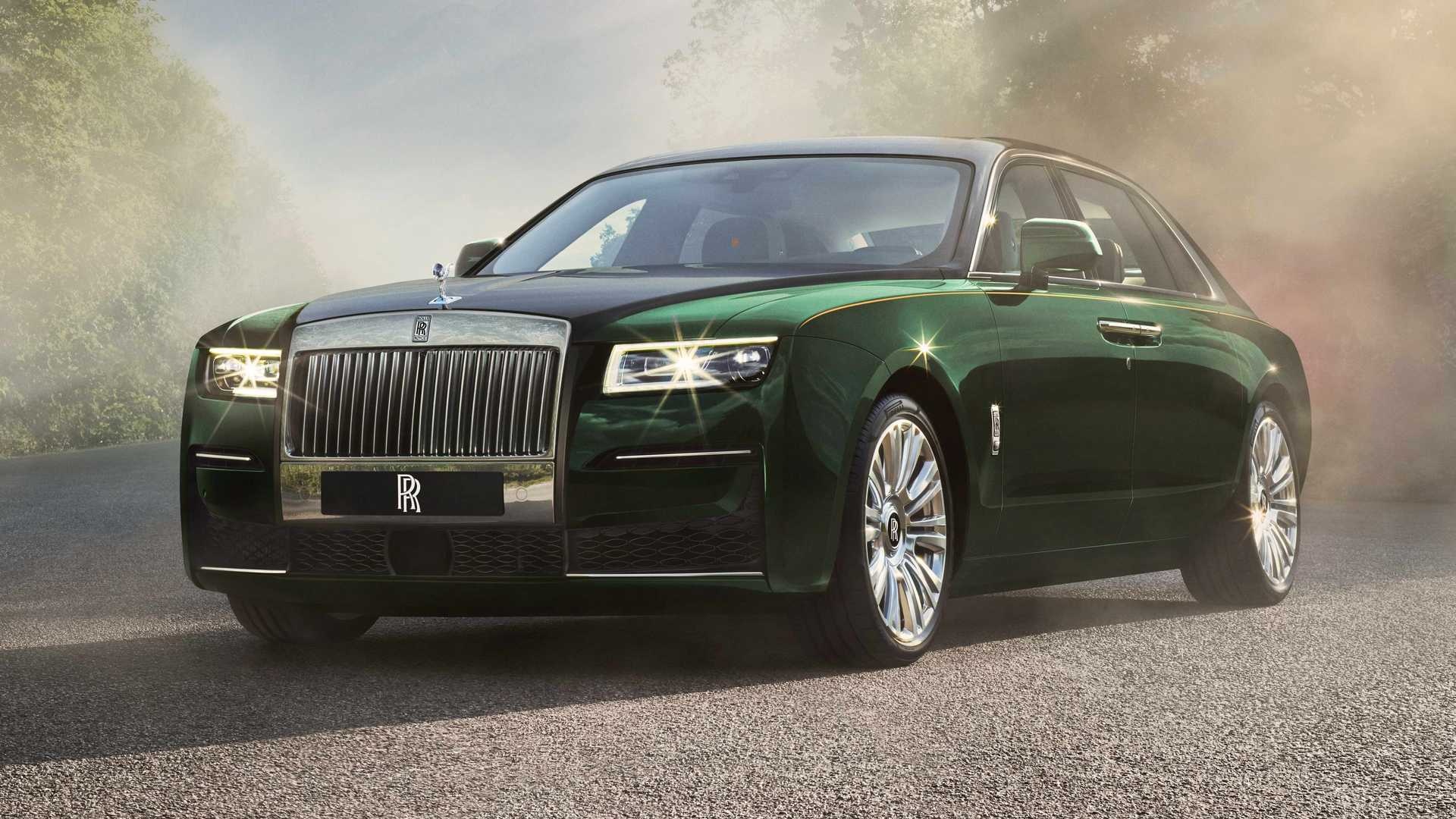 Rolls-Royce Ghost 2021 phien ban keo dai truc co so duoc ra mat hinh anh