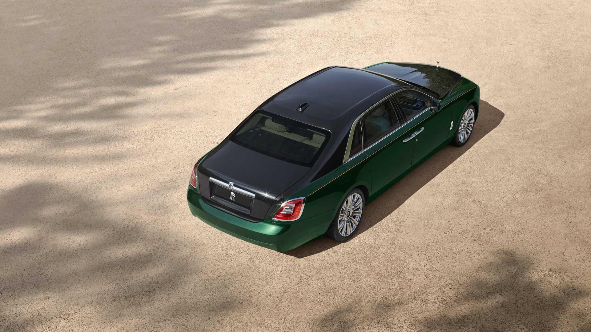 Rolls-Royce Ghost Extended 2021 lo dien anh 2