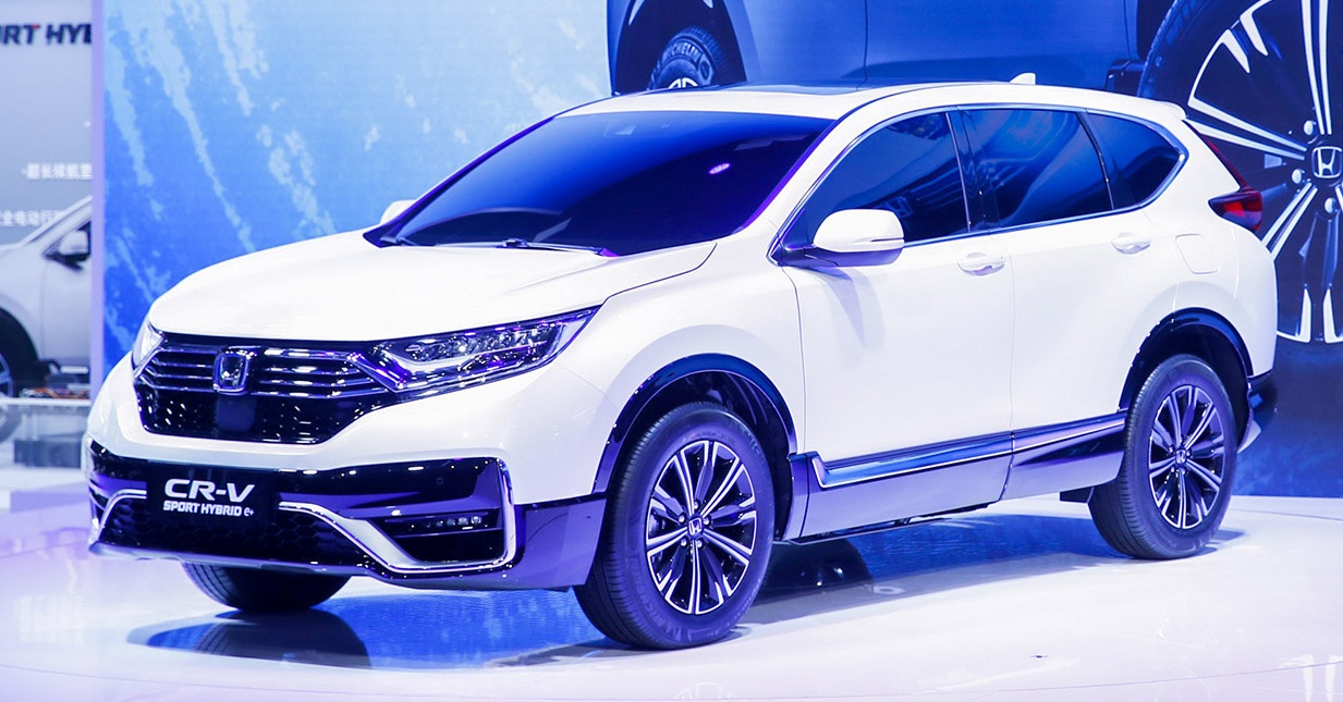 Honda CR-V PHEV duoc gioi thieu tai Trung Quoc anh 3