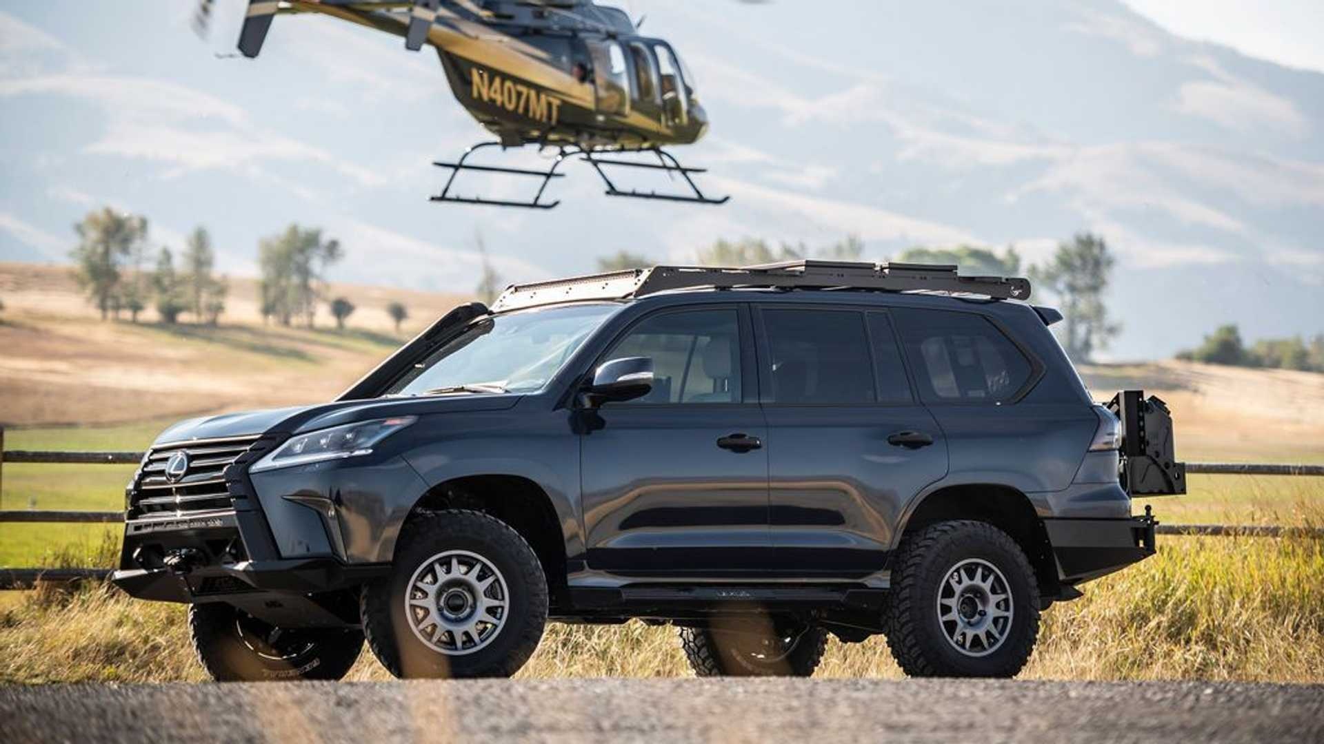 SUV dia hinh hang sang Lexus J201 Concept anh 4