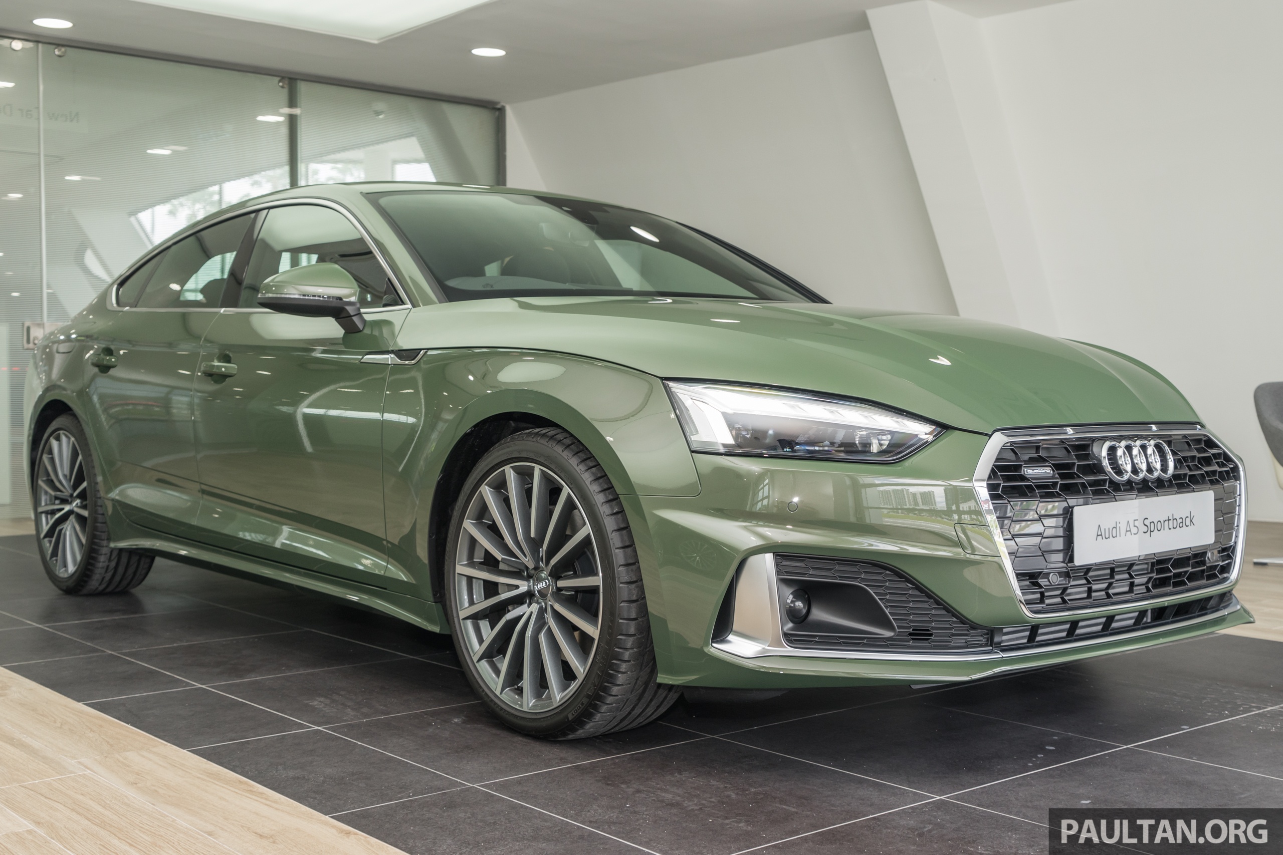 Audi A5 Sportback facelift 2020 ra mat tai Malaysia anh 1