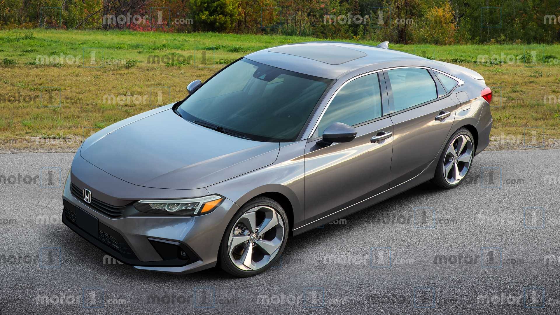 Honda Civic sedan 2022 se trong nhu the nao? anh 1