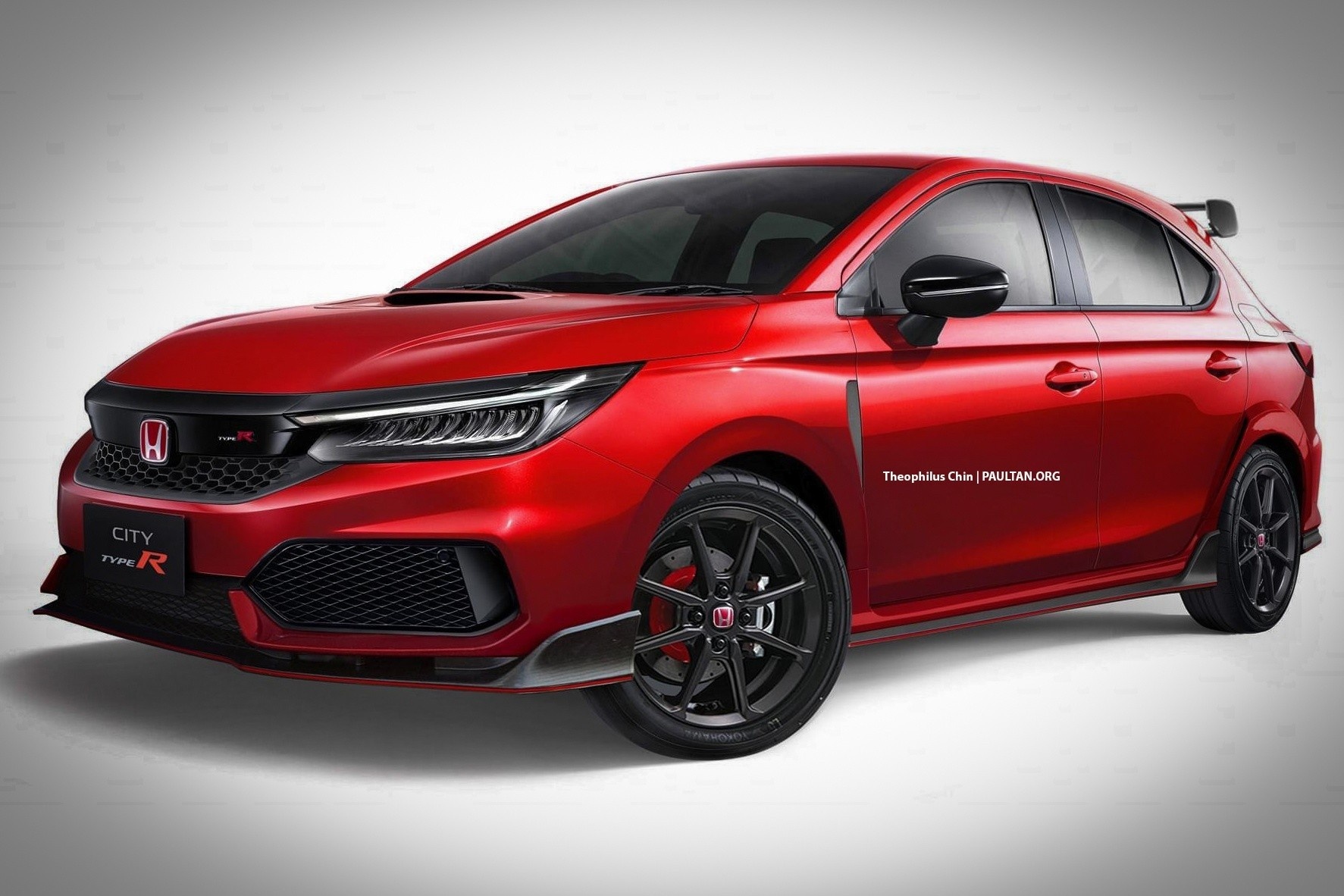 Phac thao mau xe hieu suat cao Honda City Type R hinh anh