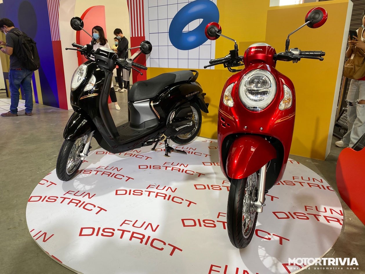 Honda Scoopy 2021 duoc ra mat tai Thai Lan anh 1