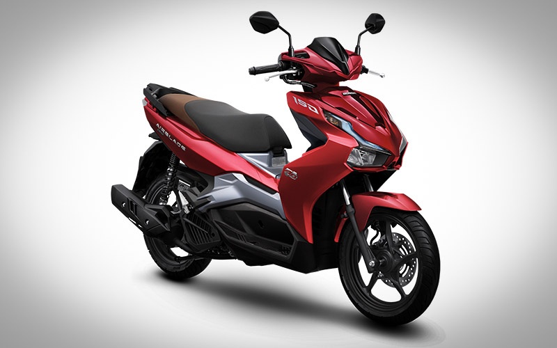 Honda Air Blade moi duoc ra mat tai Viet Nam, chi thay mau va tem hinh anh