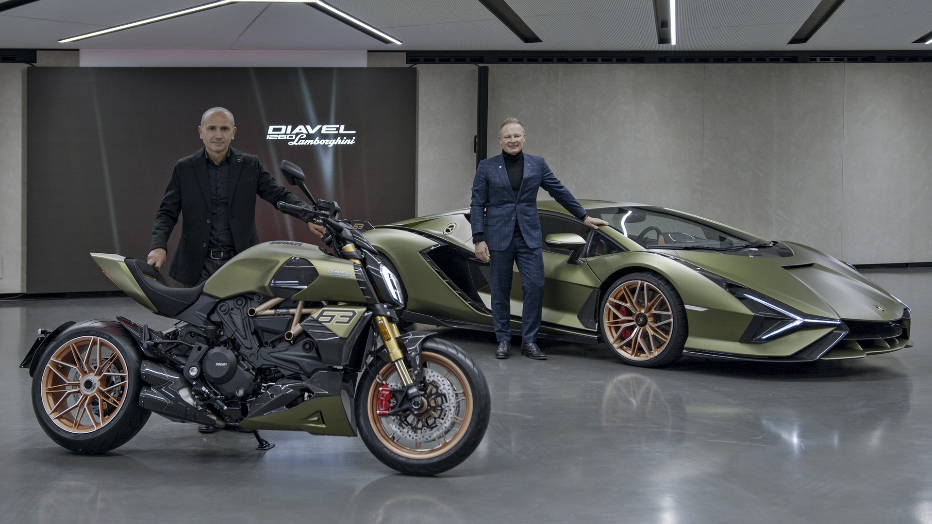 Ducati Diavel 1260 Lamborghini được giới thiệu ảnh 1 Ducati Diavel 1260 Lamborghini duoc gioi thieu anh 1