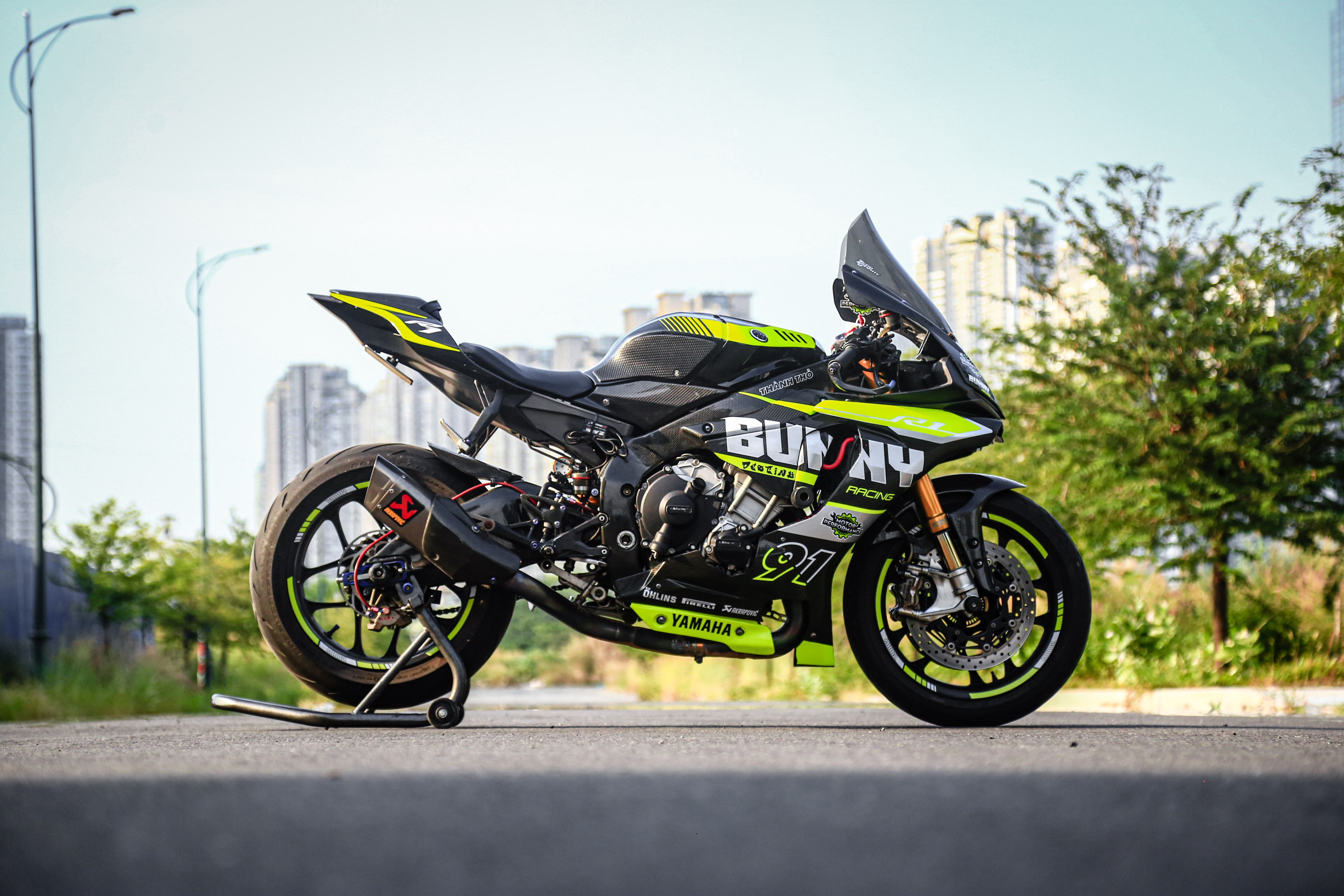 Yamaha R1 duoc do hang tram trieu dong tai TP.HCM, manh nhu superbike hinh anh