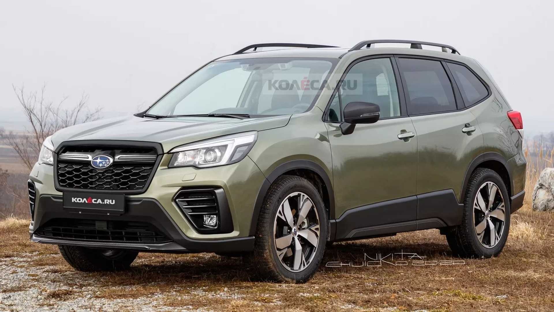 Lo dien thiet ke cua Subaru Forester doi 2022 hinh anh