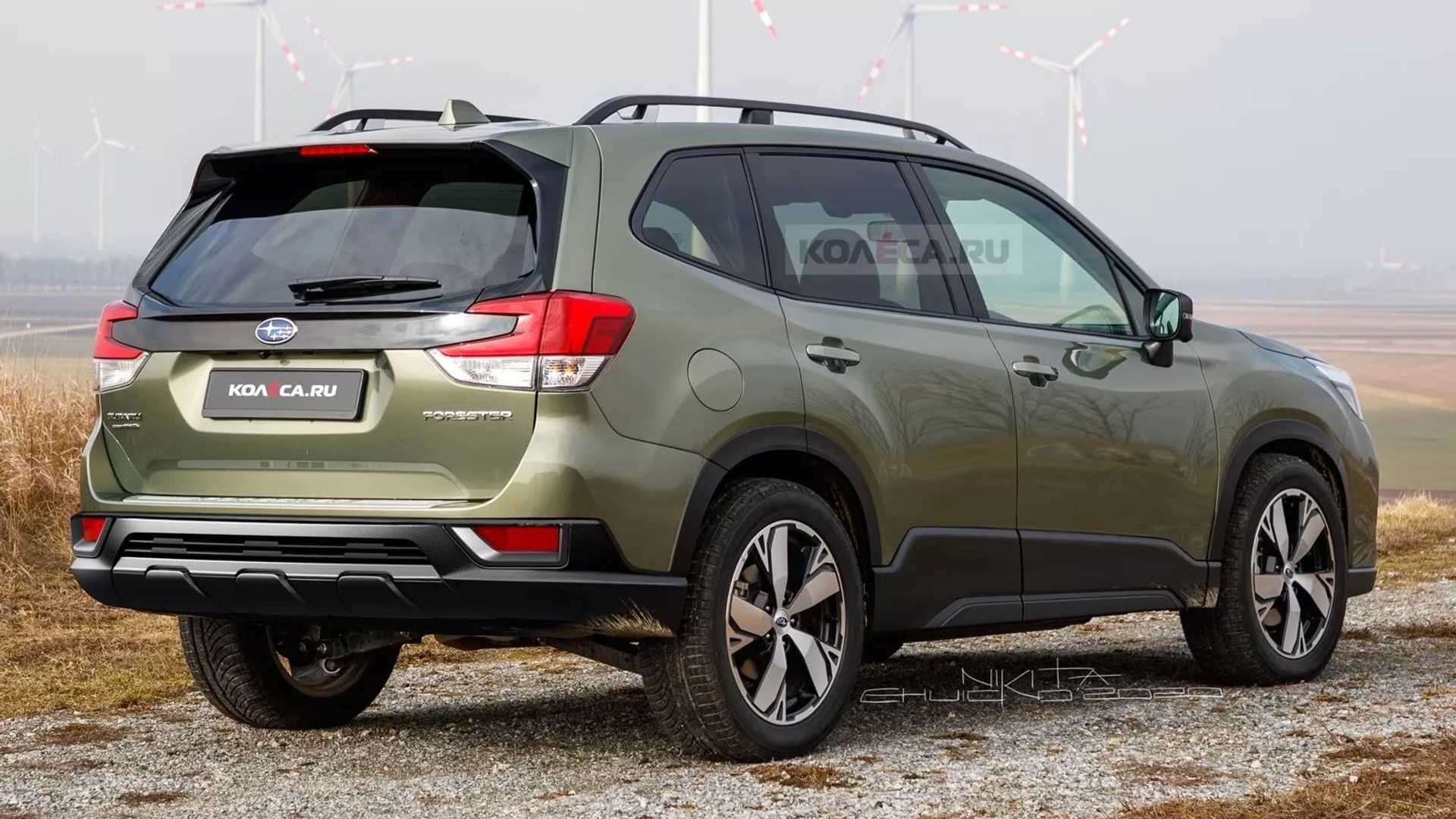 Day la Subaru Forester facelift 2022 anh 2