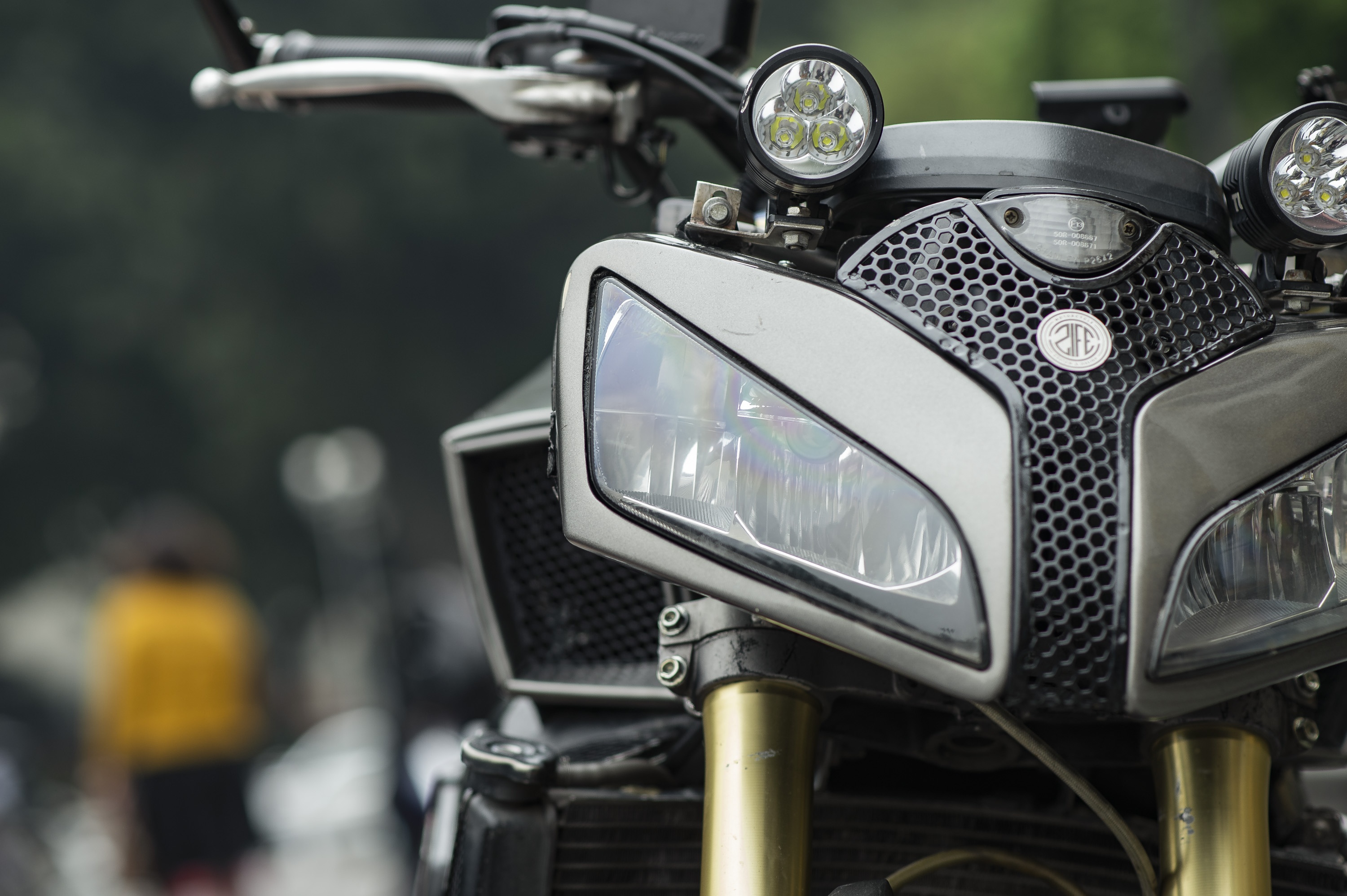 Honda CBR600RR do phong cach Streetfighter tai Ha Noi anh 4