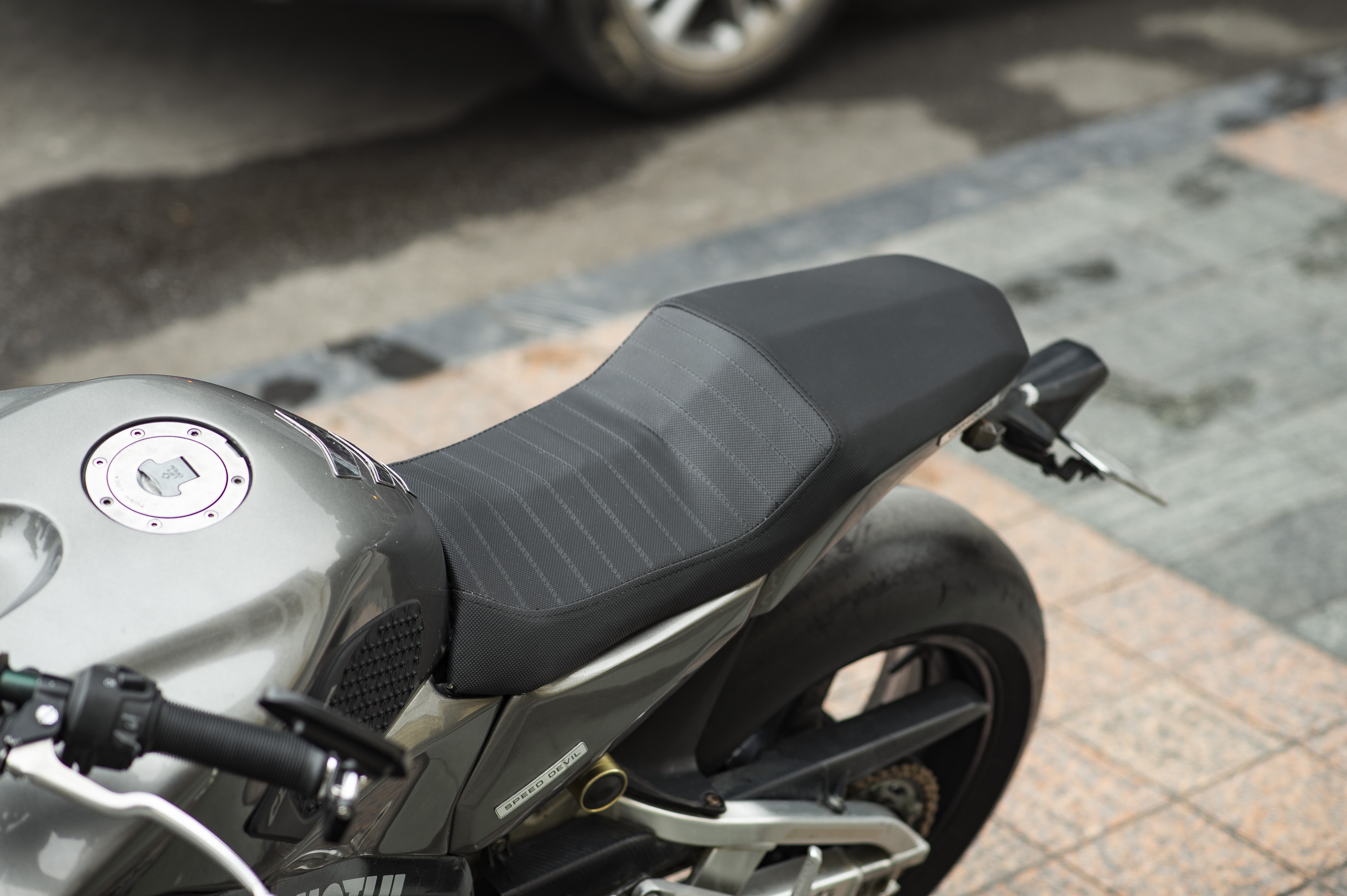 Honda CBR600RR do phong cach Streetfighter tai Ha Noi anh 18