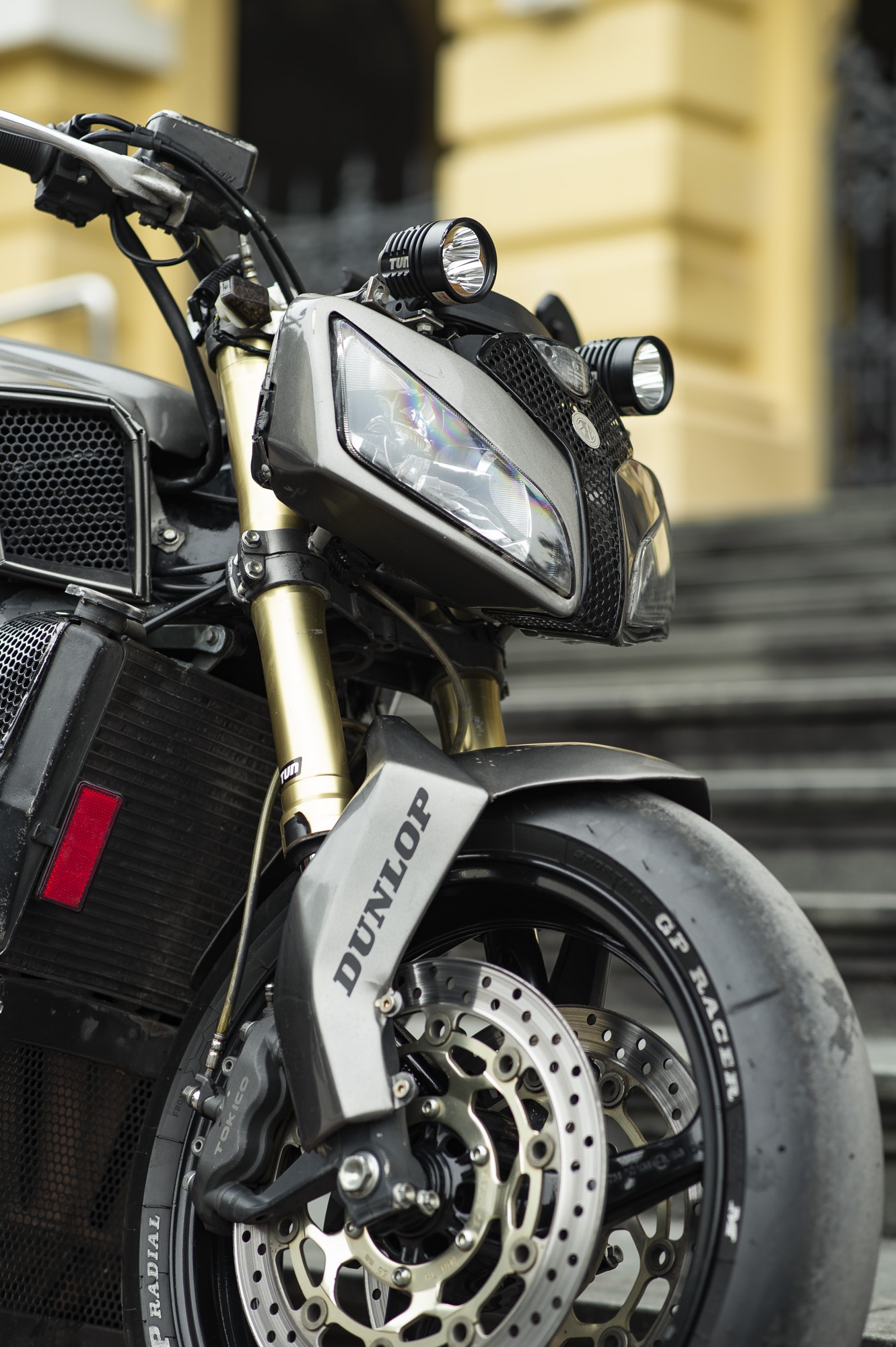 Honda CBR600RR do phong cach Streetfighter tai Ha Noi anh 7