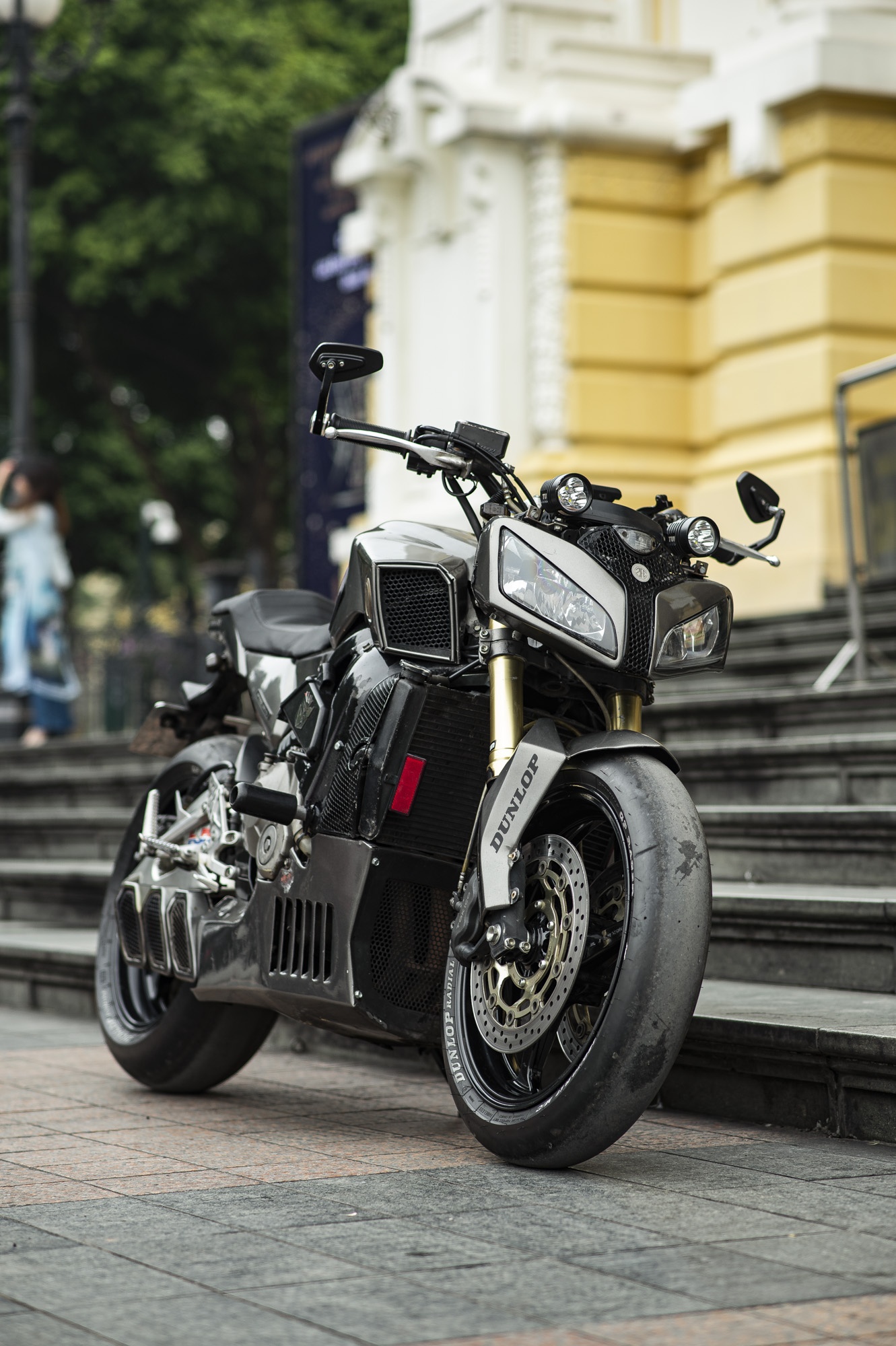 Honda CBR600RR do phong cach Streetfighter tai Ha Noi anh 5