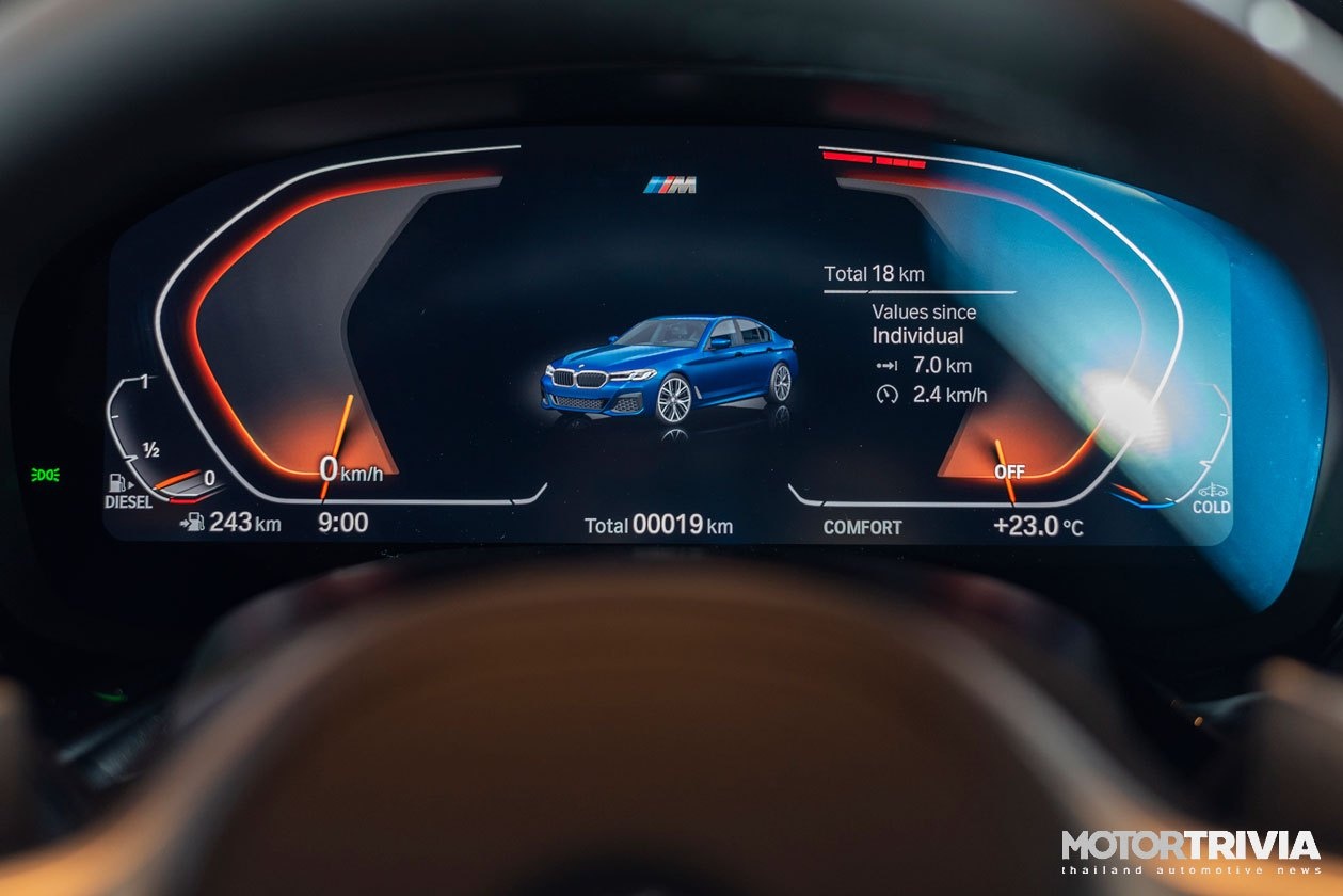 BMW 5-Series 2021 duoc ra mat tai Thai Lan anh 7