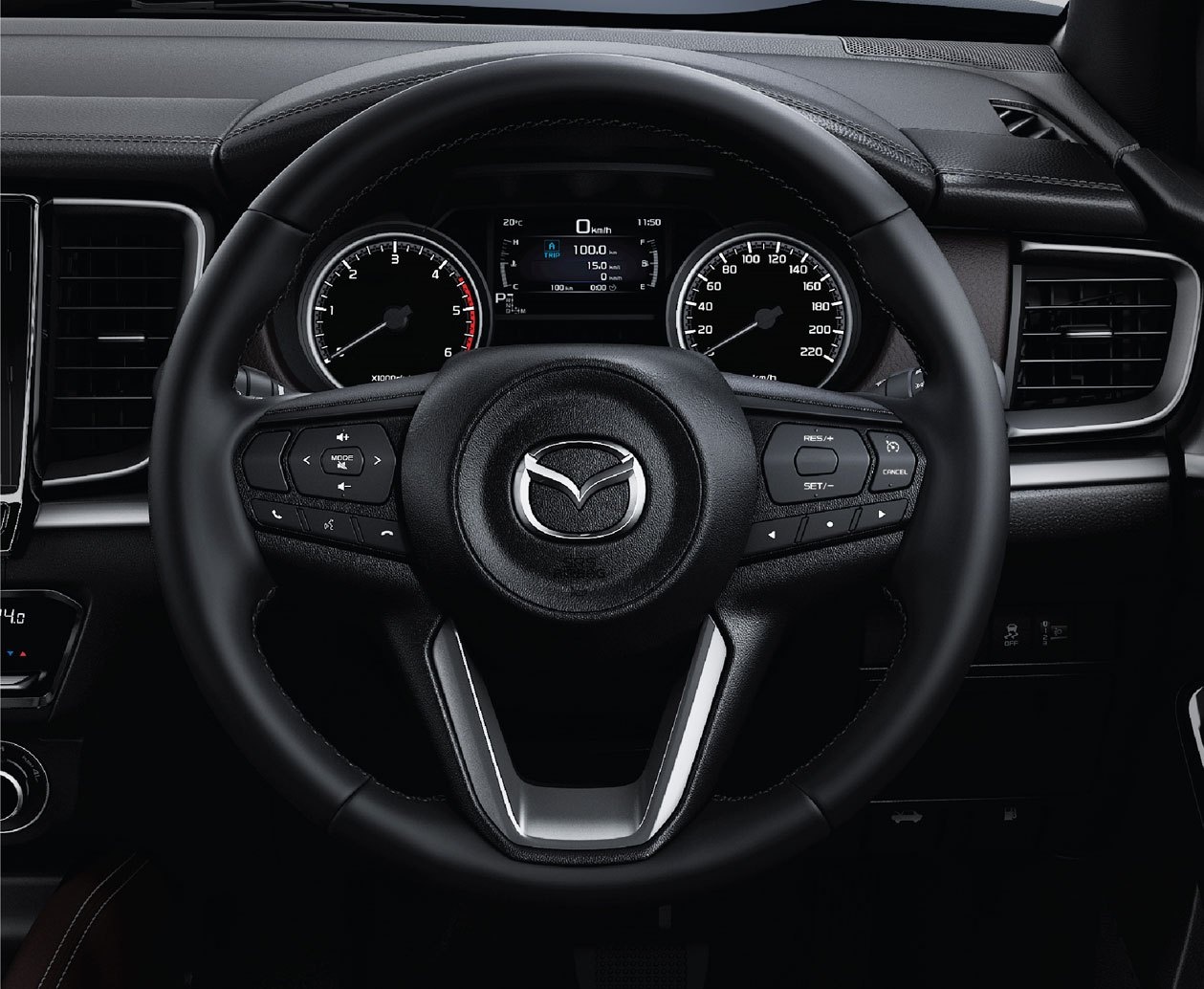 Mazda BT-50 2021 được bán tại Thái Lan ảnh 5 Mazda BT-50 2021 duoc ban tai Thai Lan anh 5