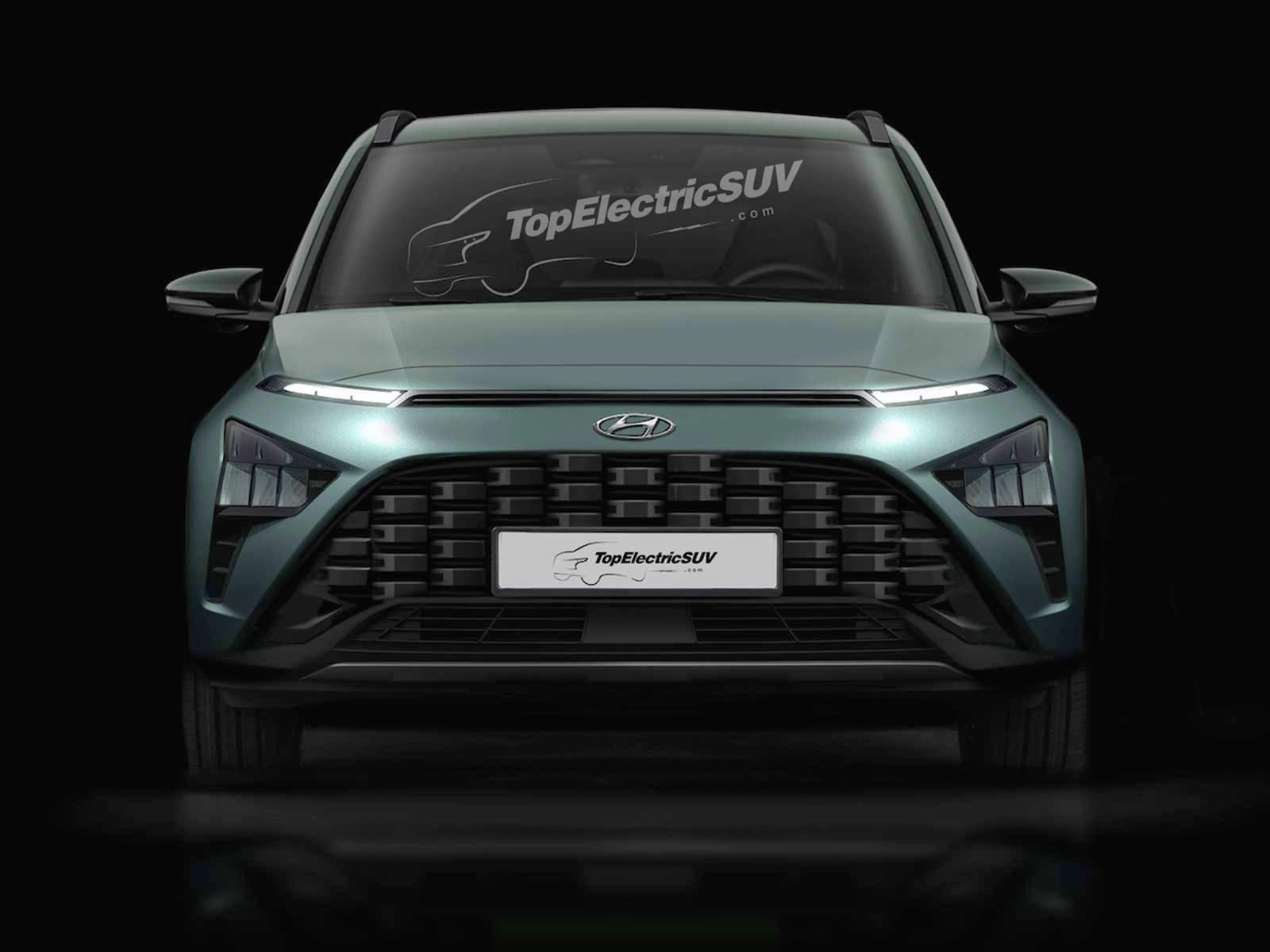 Lo dien thiet ke cua Hyundai Bayon hoan toan moi hinh anh