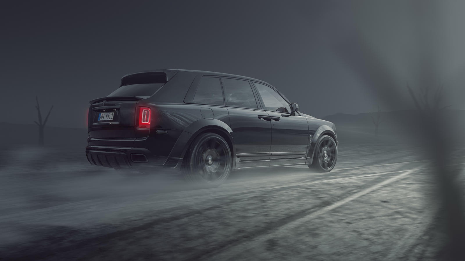 Rolls-Royce Cullinan bản độ thân rộng ảnh 4 Rolls-Royce Cullinan ban do than rong anh 4