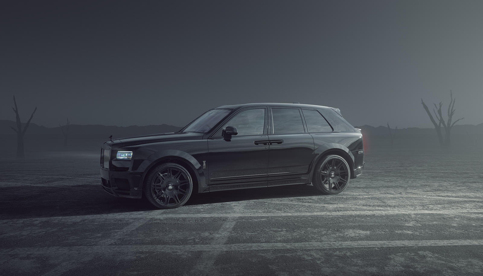 Rolls-Royce Cullinan bản độ thân rộng ảnh 2 Rolls-Royce Cullinan ban do than rong anh 2