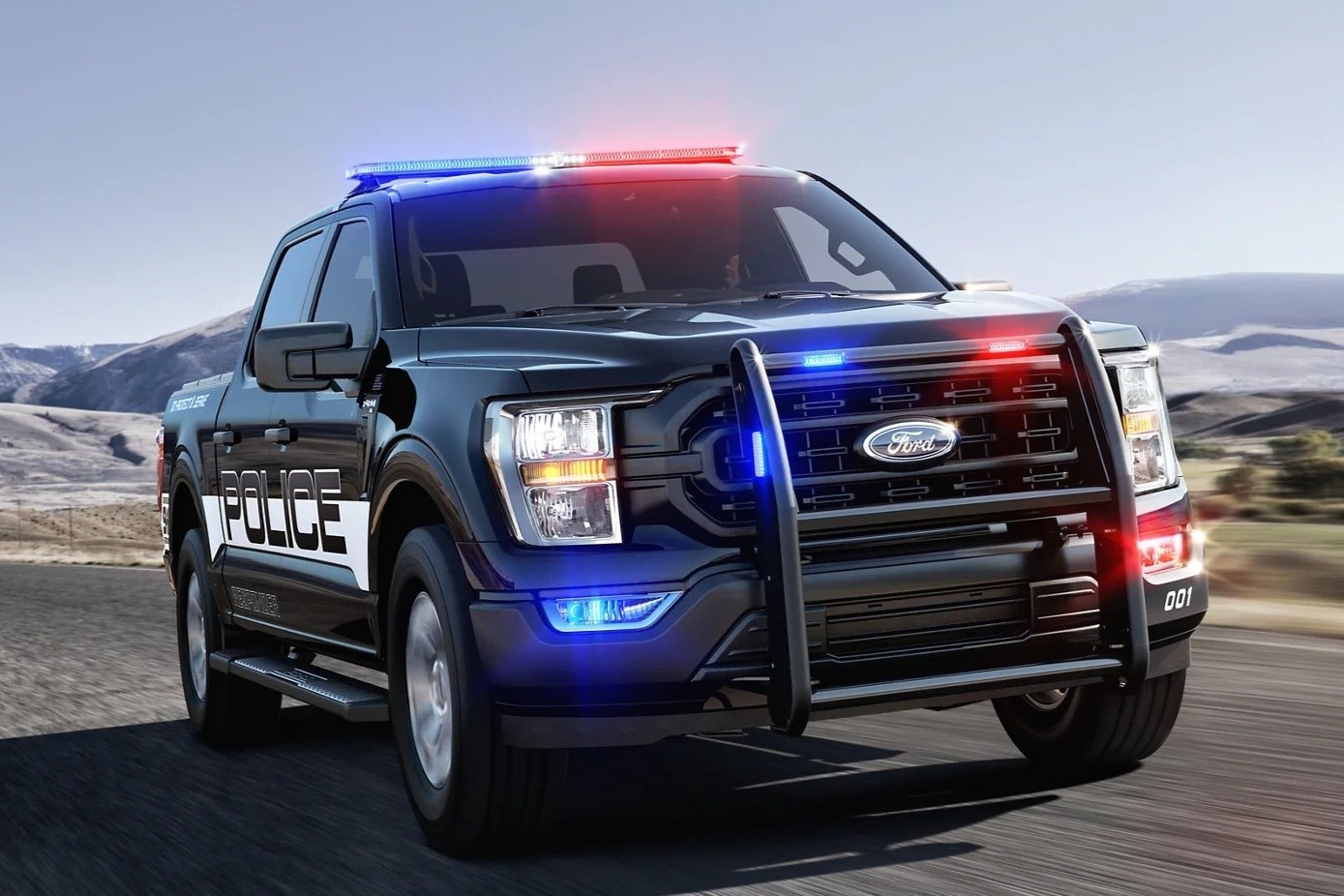 Ford F-150 phien ban xe canh sat duoc ra mat, gia 44.000 USD hinh anh