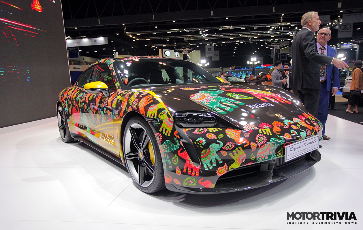 Porsche Taycan phien ban dac biet duoc ra mat tai Thai Lan hinh anh