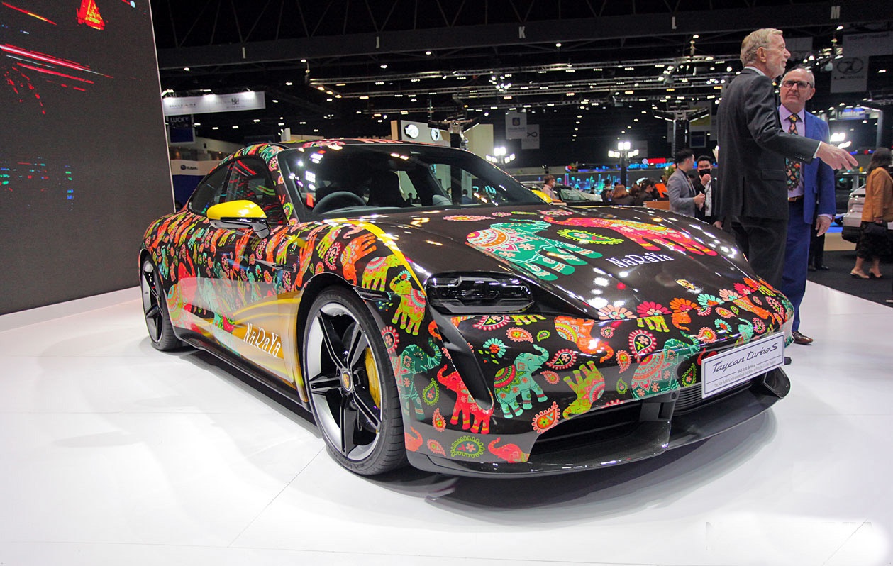 Xe dien tran ngap tai Trien lam Oto Bangkok 2021 anh 4