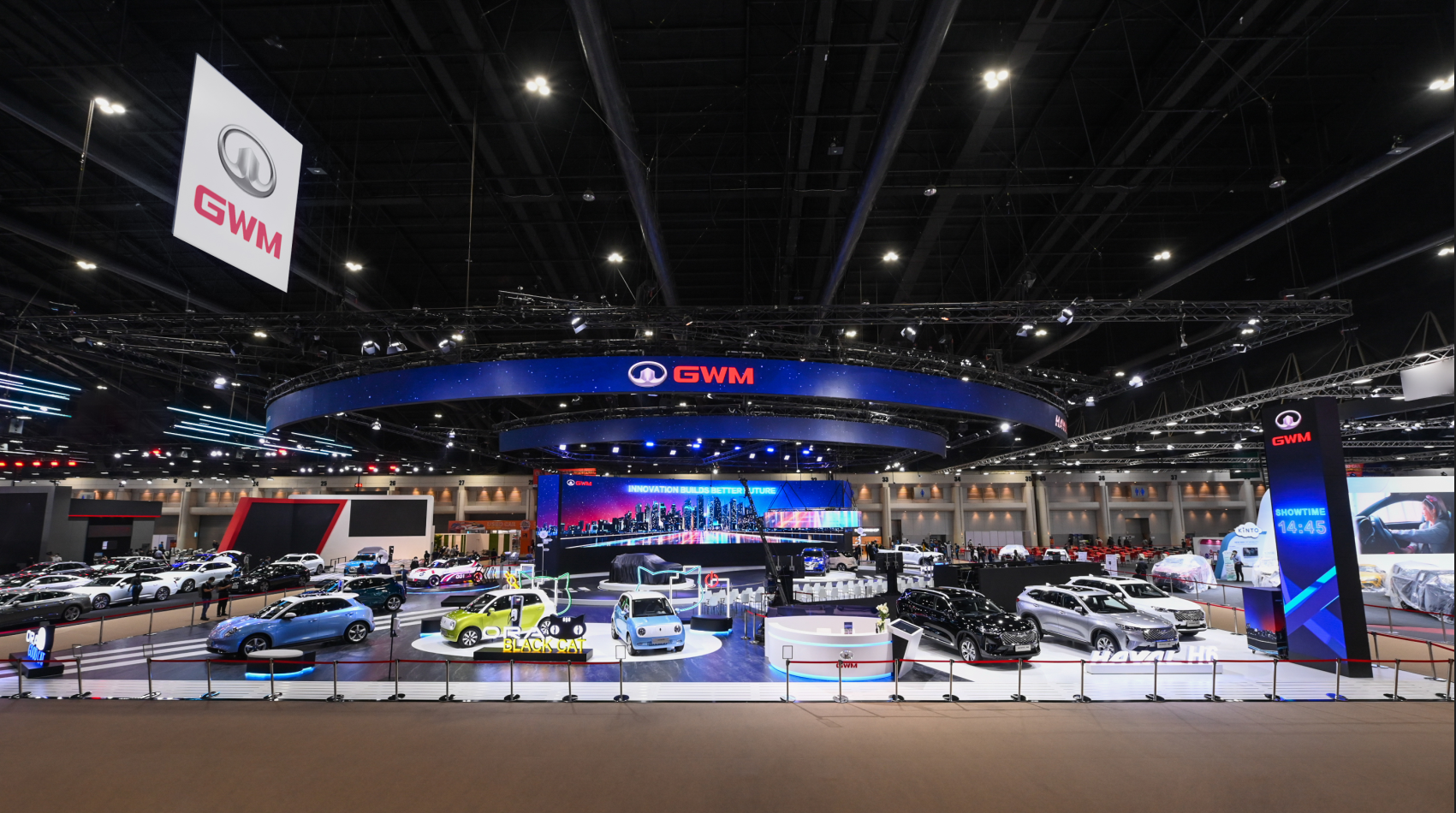 Xe dien tran ngap tai Trien lam Oto Bangkok 2021 anh 1