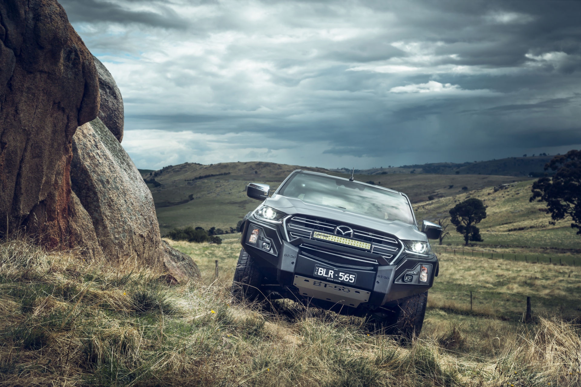Mazda BT-50 Thunder dành riêng cho thị trường Australia ảnh 6 Mazda BT-50 Thunder danh rieng cho thi truong Australia anh 6