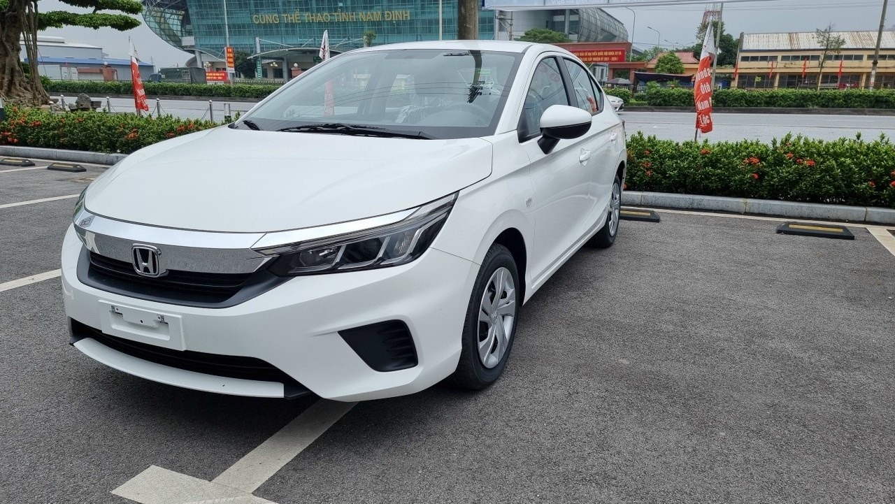 Honda City E 2021 về đại lý,  giá 499 triệu đồng ảnh 4 Honda City E 2021 ve dai ly,  gia 499 trieu dong anh 4
