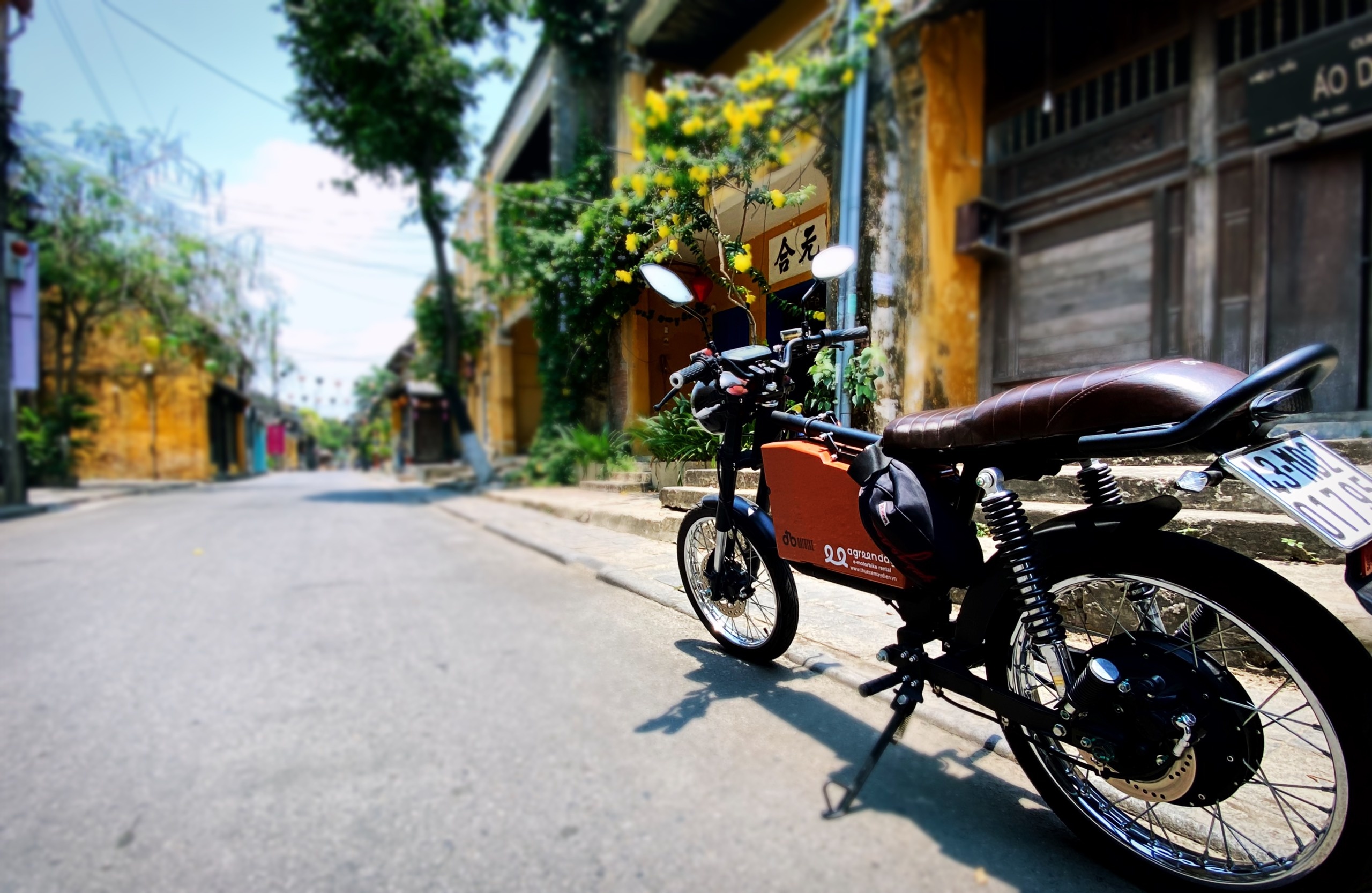 Hành trình dài 165 km trong 12 giờ bằng xe máy điện ảnh 1 Hanh trinh dai 165 km trong 12 gio bang xe may dien anh 1