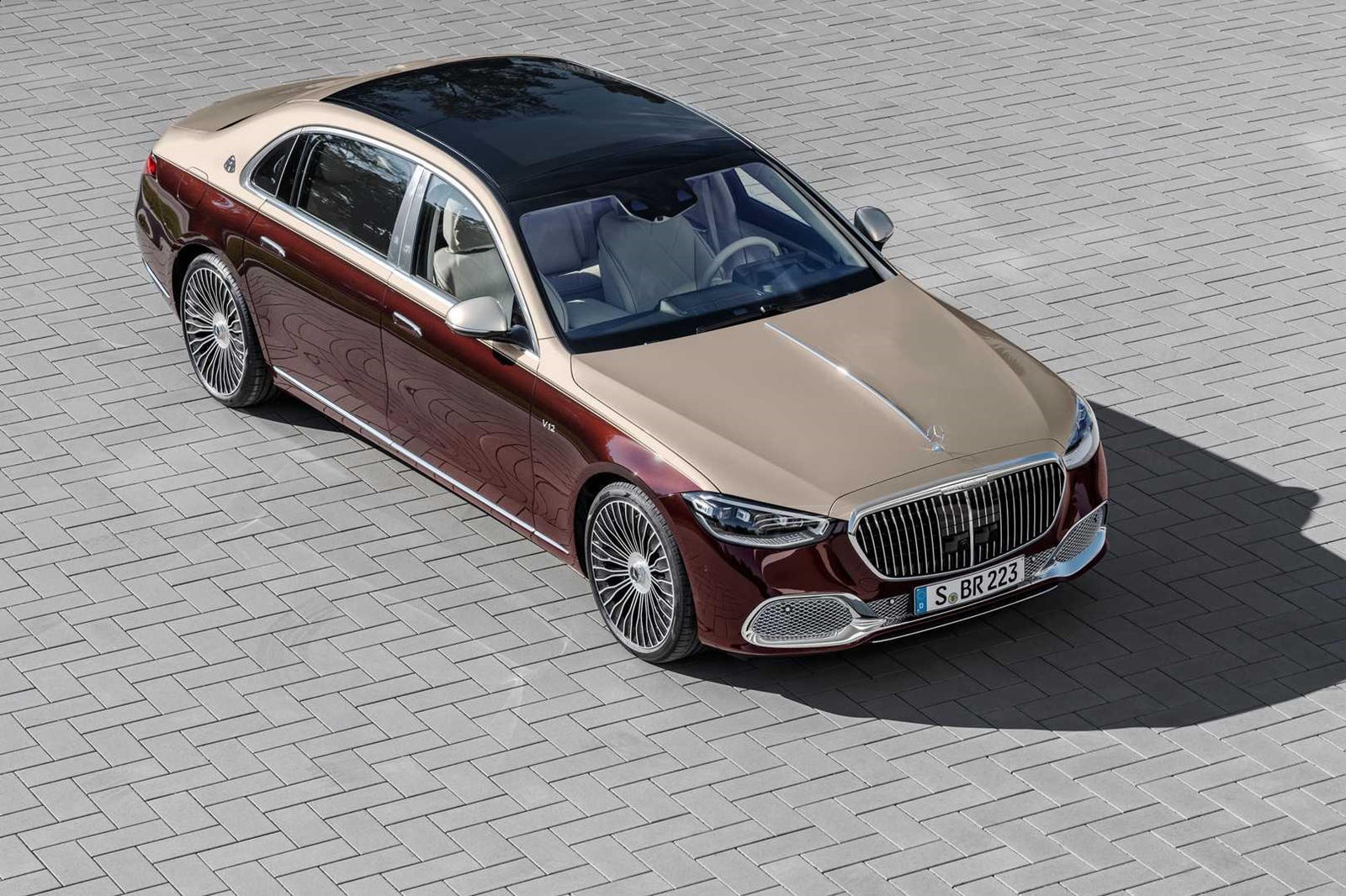 Mercedes-Maybach S650 V12 2022 ra mắt ảnh 15 Mercedes-Maybach S650 V12 2022 ra mat anh 15