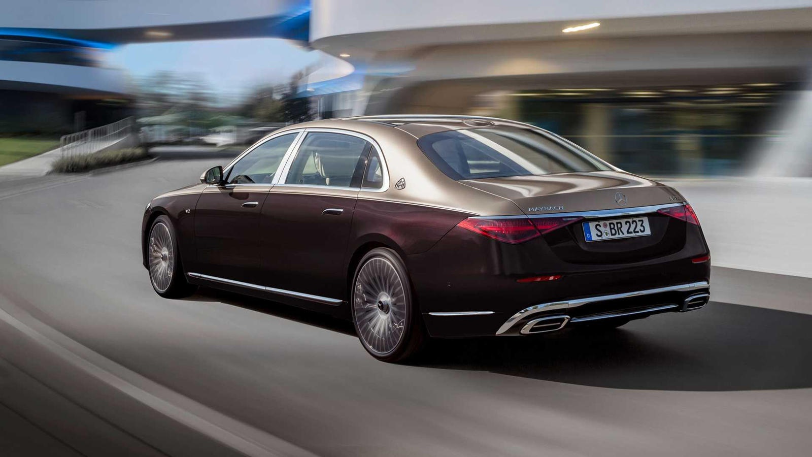 Mercedes-Maybach S650 V12 2022 ra mắt ảnh 8 Mercedes-Maybach S650 V12 2022 ra mat anh 8