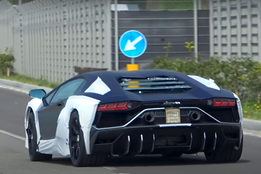 Lamborghini Aventador hybrid được thử nghiệm ảnh 3 Lamborghini Aventador hybrid duoc thu nghiem anh 3