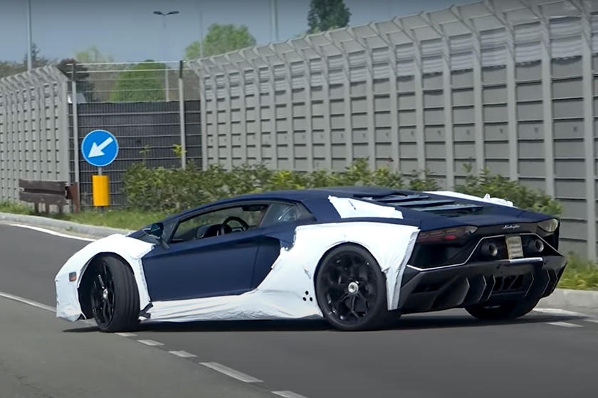Lamborghini Aventador hybrid được thử nghiệm ảnh 4 Lamborghini Aventador hybrid duoc thu nghiem anh 4