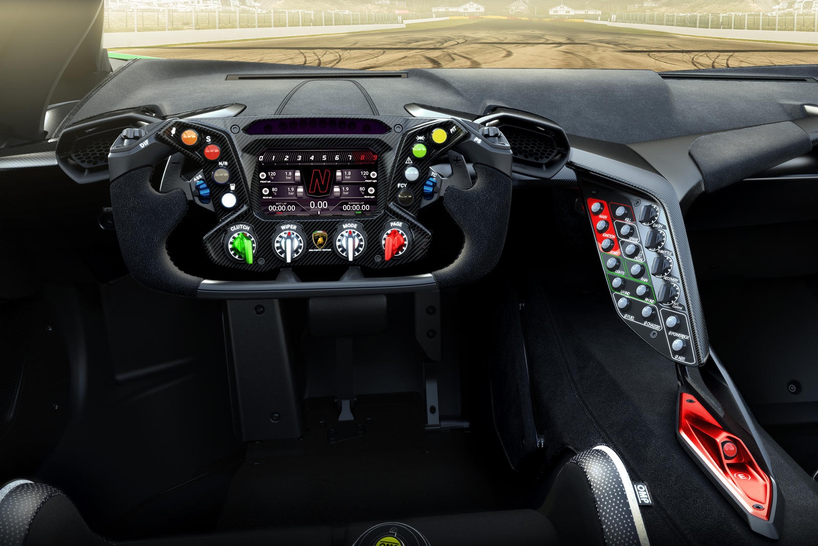 Sieu xe Lamborghini Essenza SCV12 hoan thanh thu nghiem tren duong dua anh 8