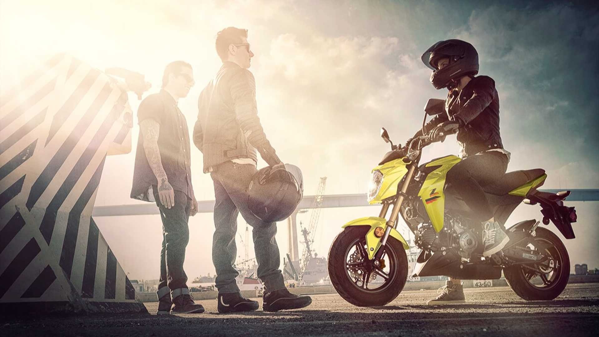 Kawasaki Z125 Pro 2022 ra mat tai My anh 1