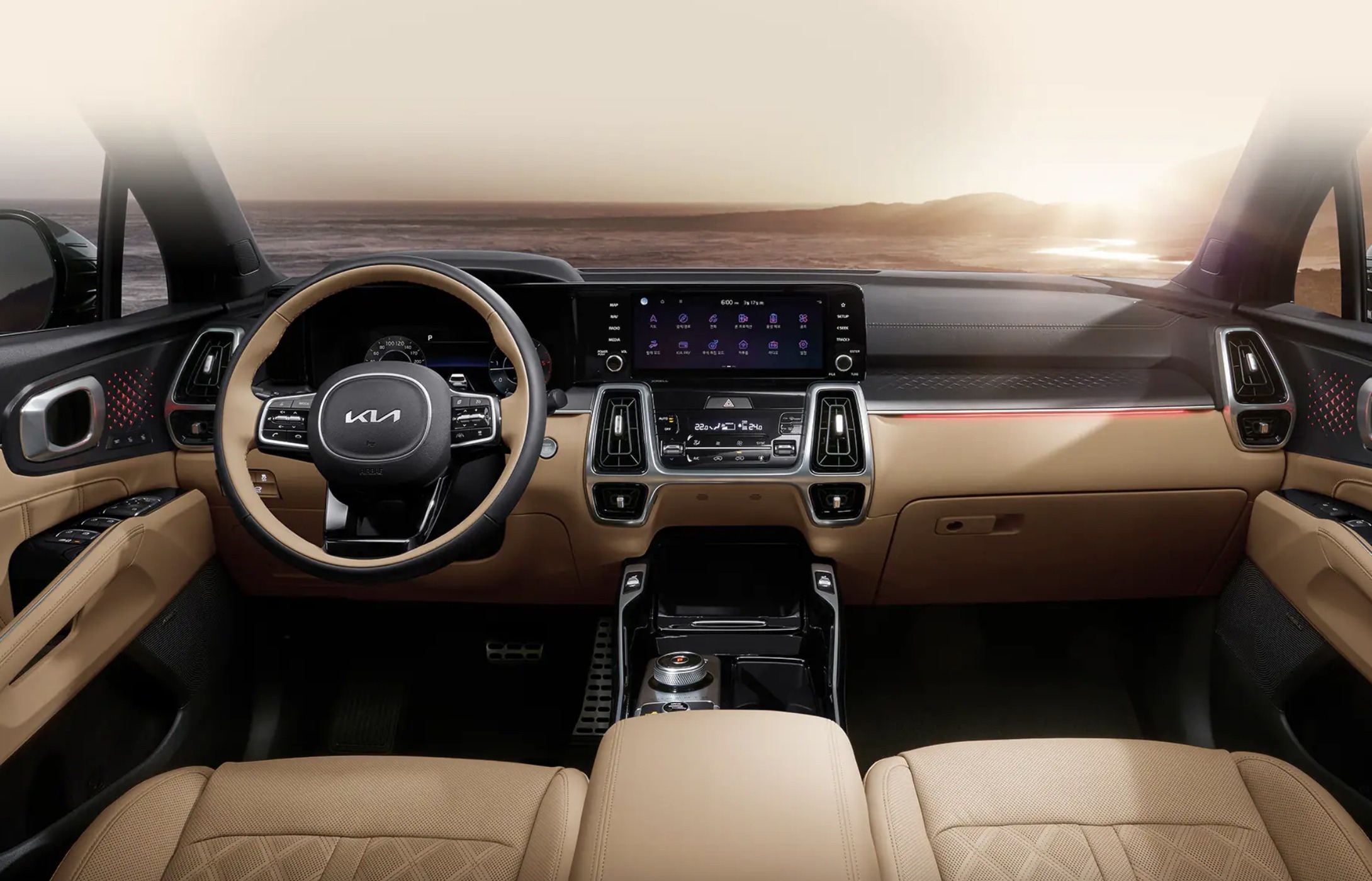 Kia Sorento facelift 2022 ra mat anh 3